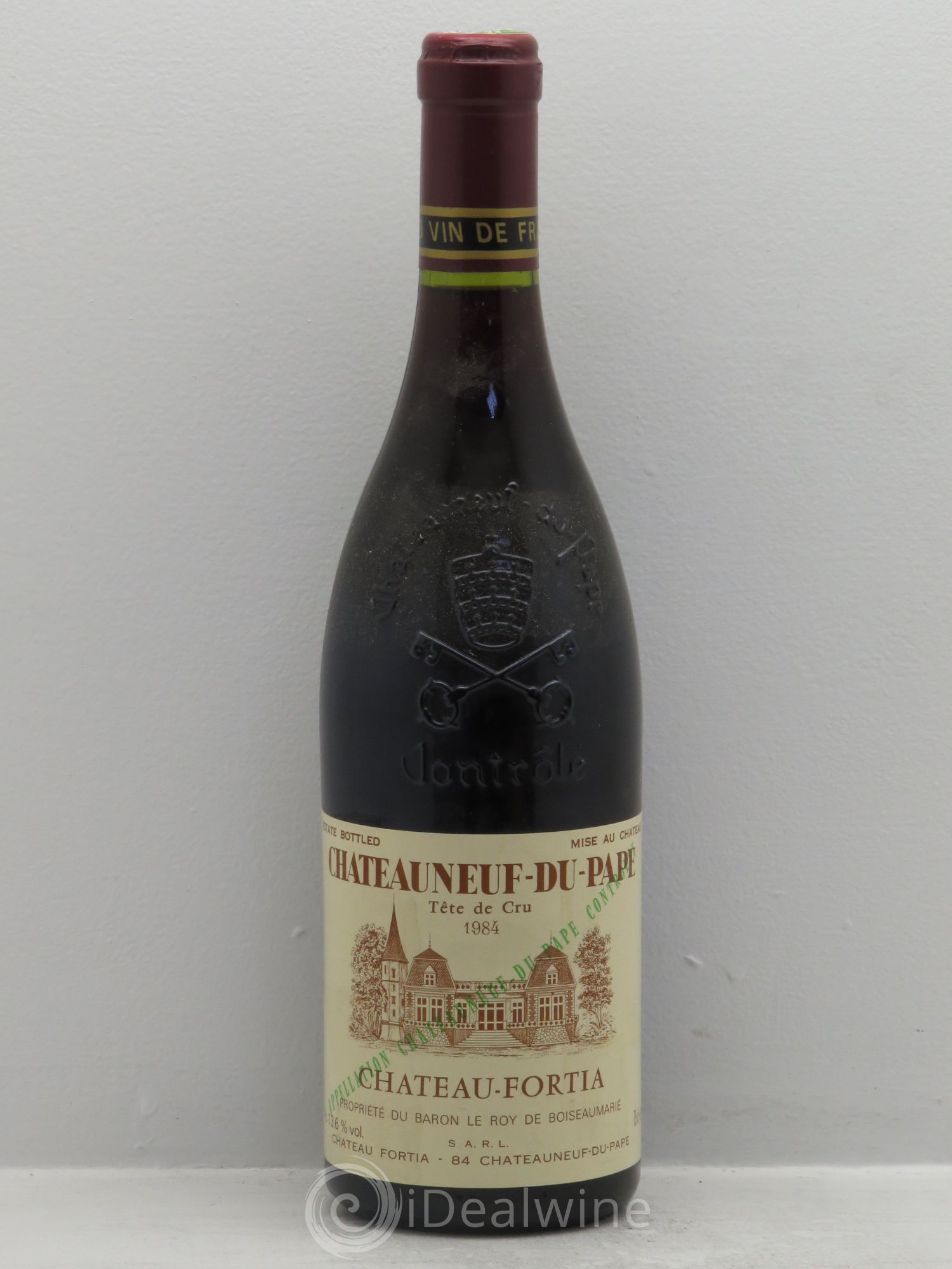 Châteauneuf-du-Pape Château Fortia Tête de Cru (sans prix de réserve) 1984 - Posten von 1 Flasche - 0