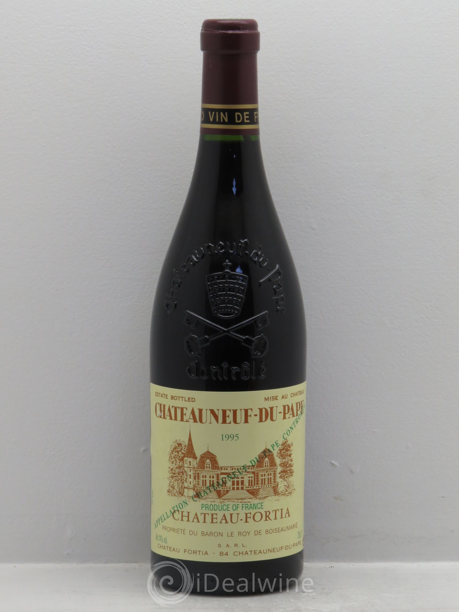 Châteauneuf-du-Pape Château Fortia 1995 - Lot de 1 bouteille - 0