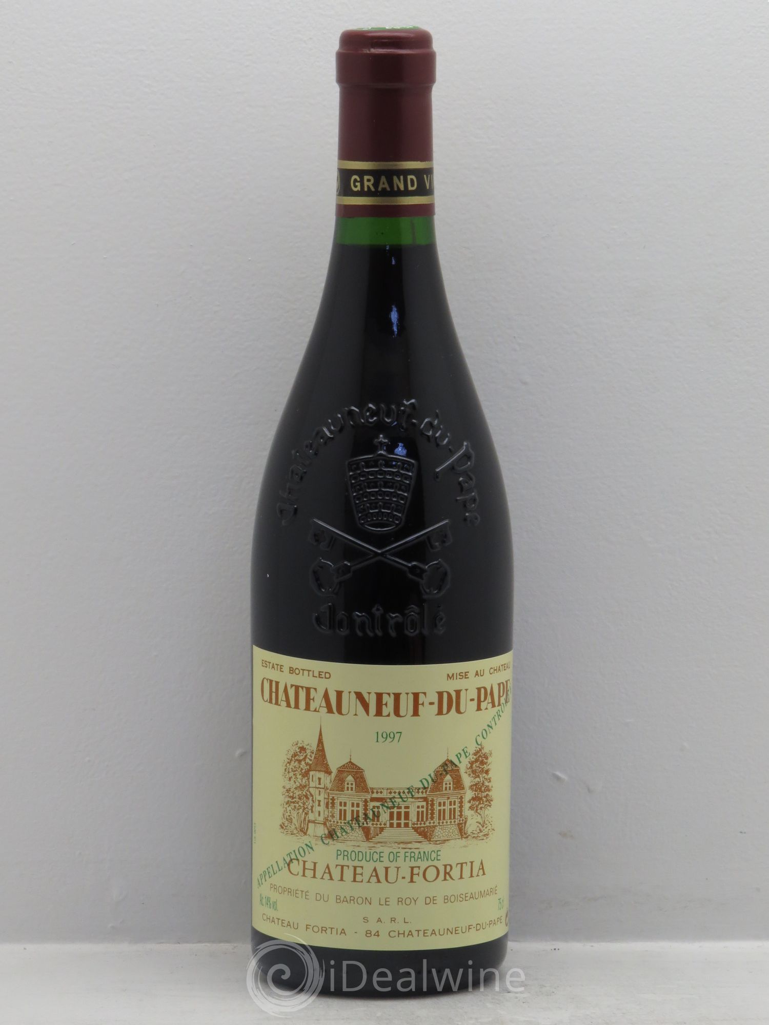 Châteauneuf-du-Pape Château Fortia (sans prix de réserve) 1997 - Lot de 1 bouteille - 0