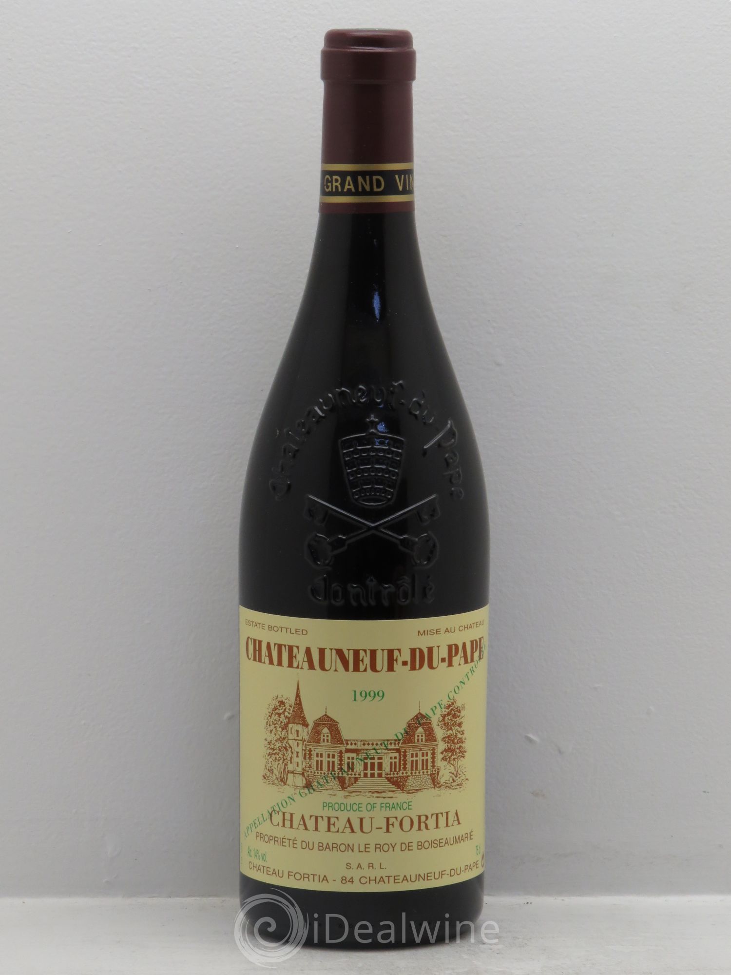 Châteauneuf-du-Pape Château Fortia (sans prix de réserve) 1999 - Lot de 1 bouteille - 0