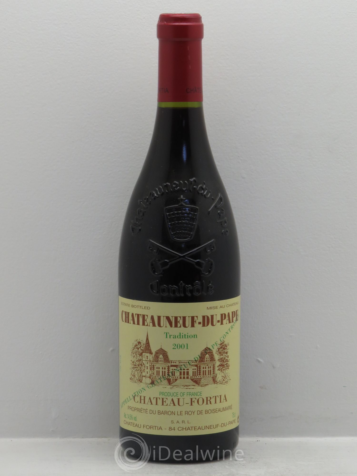 Châteauneuf-du-Pape Château Fortia Tradition 2001 - Lot de 1 bouteille - 0