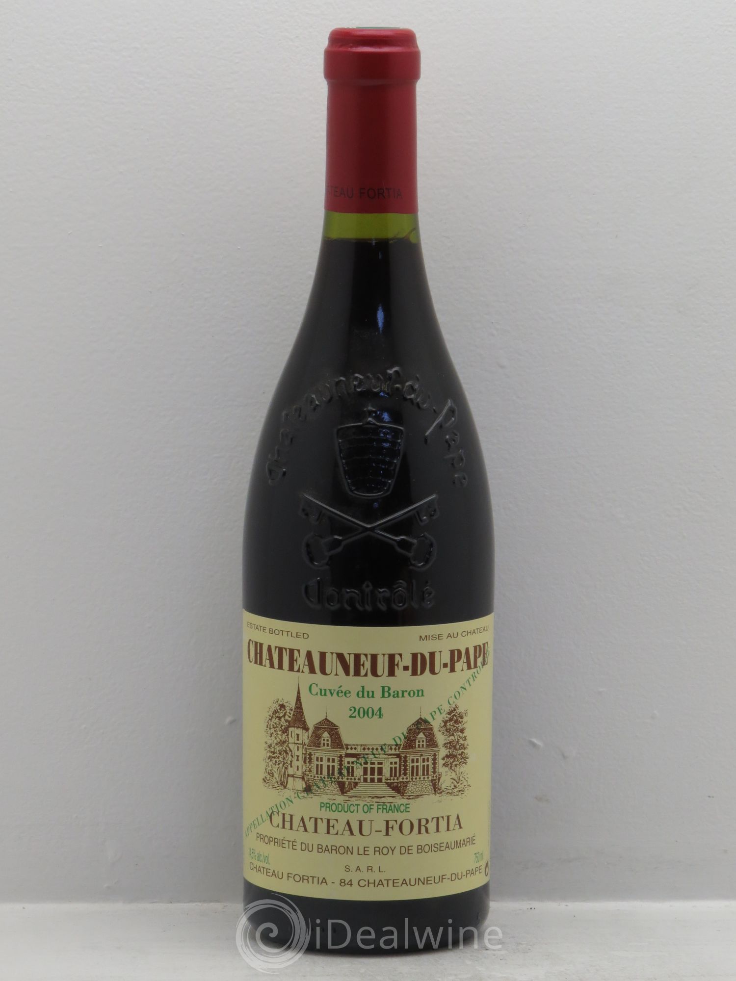 Châteauneuf-du-Pape Château Fortia Cuvée du Baron 2004 - Lot de 1 bouteille - 0