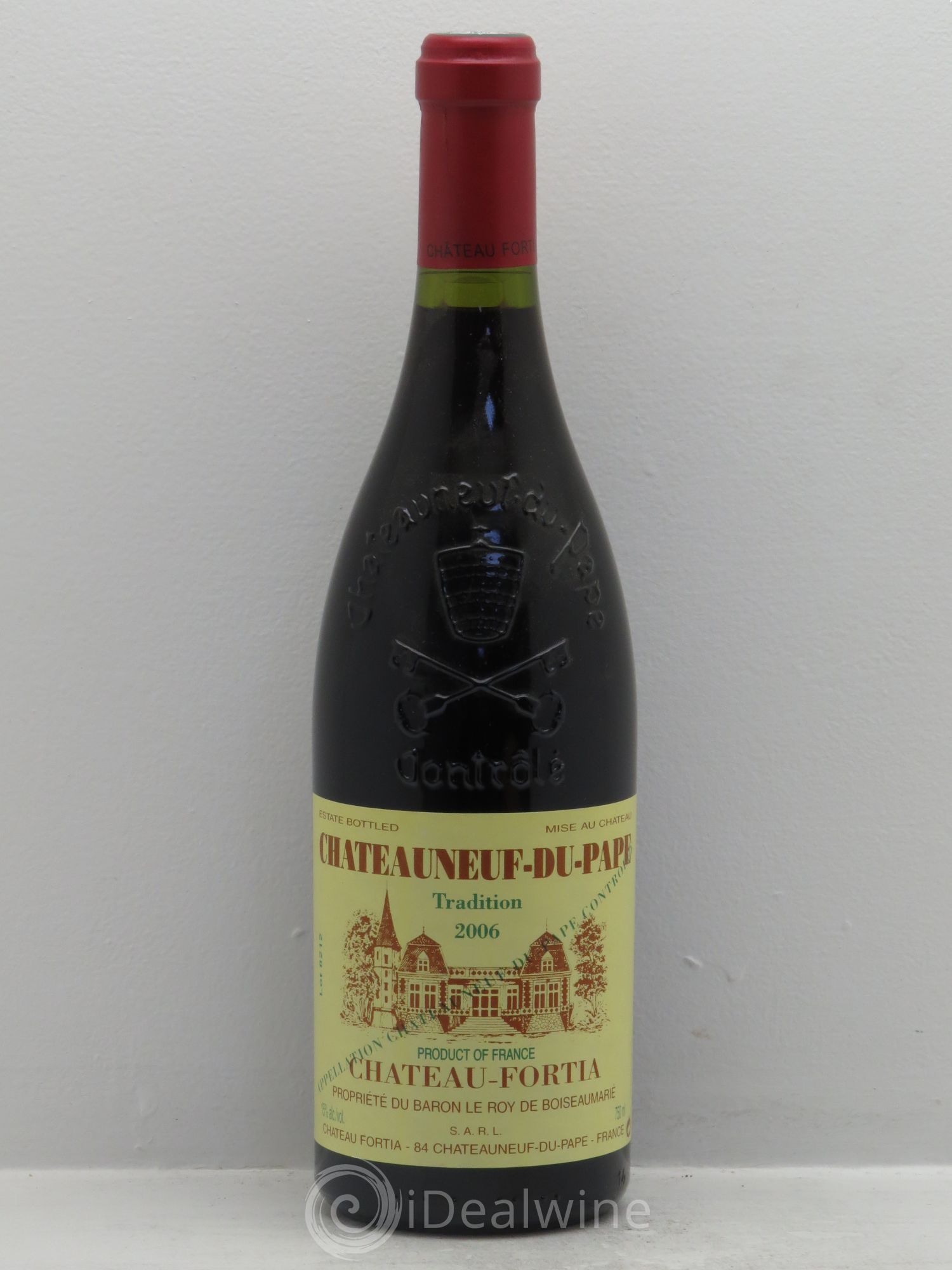 Châteauneuf-du-Pape Château Fortia Tradition 2006 - Lot de 1 bouteille - 0