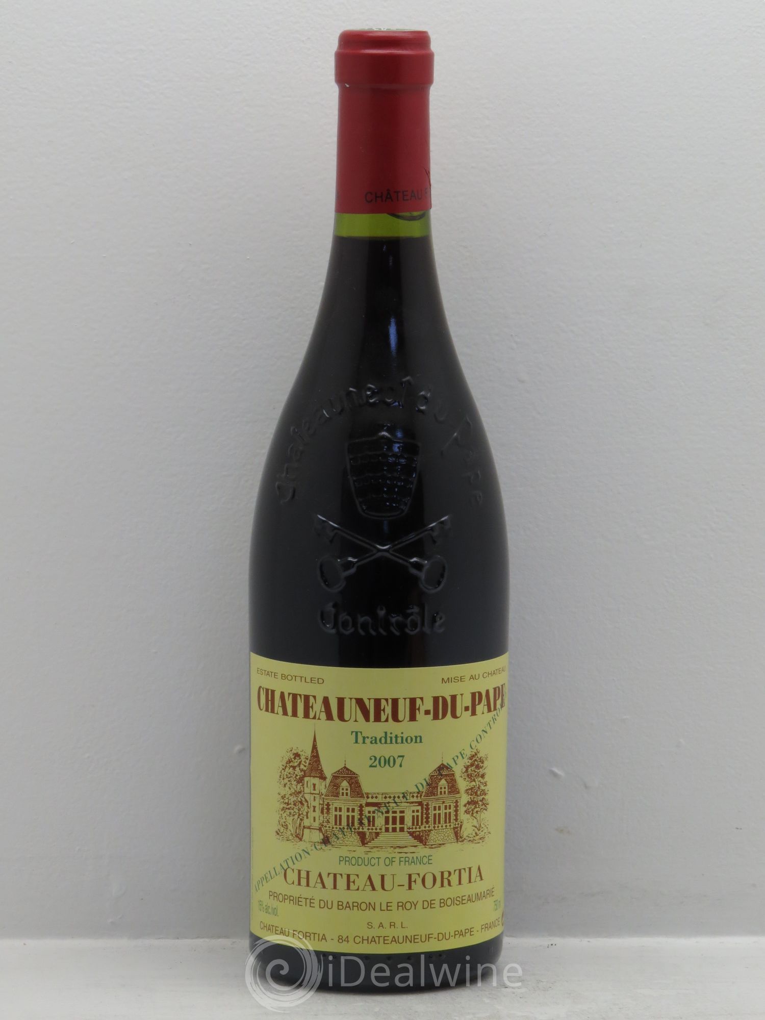 Châteauneuf-du-Pape Château Fortia Tradition 2007 - Lot de 1 bouteille - 0