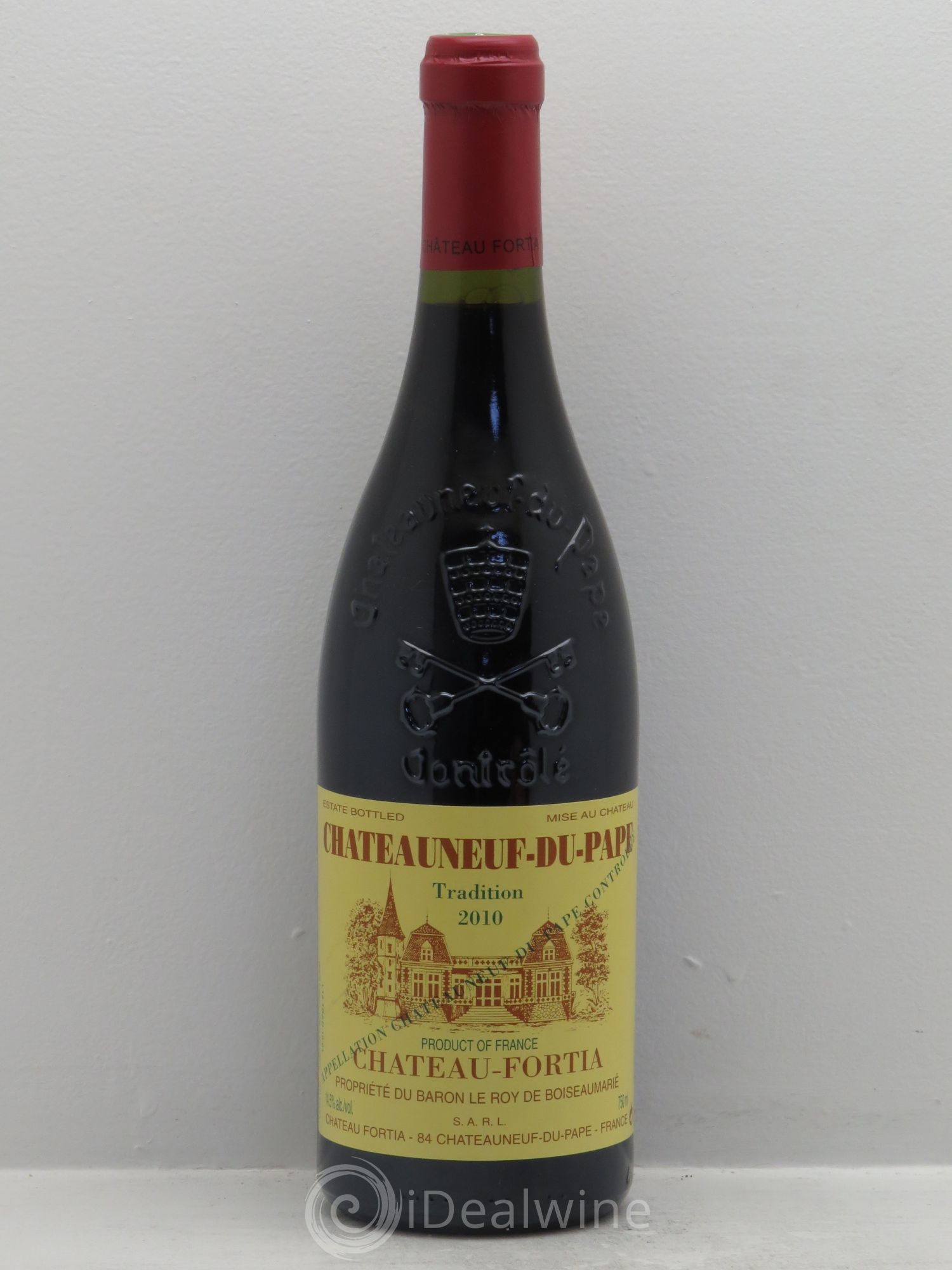 Châteauneuf-du-Pape Château Fortia Tradition 2010 - Lot de 1 bouteille - 0