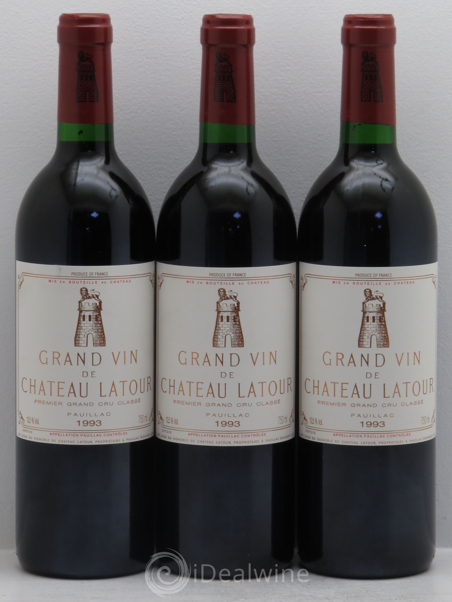 Château Latour 1er Grand Cru Classé 1993 - Lot de 6 bouteilles - 2