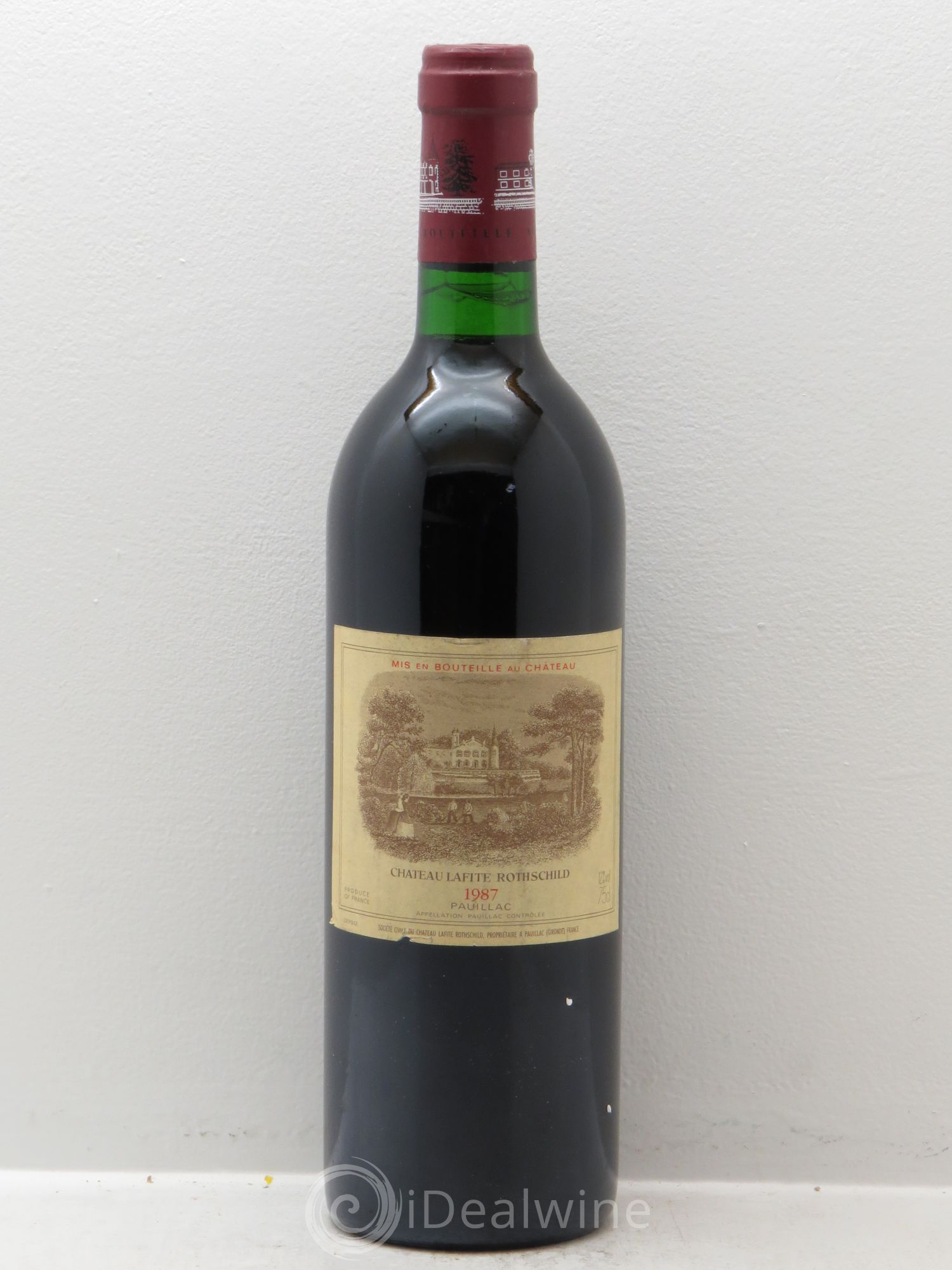 Château Lafite Rothschild 1er Grand Cru Classé 1987 - Lot de 1 bouteille - 0