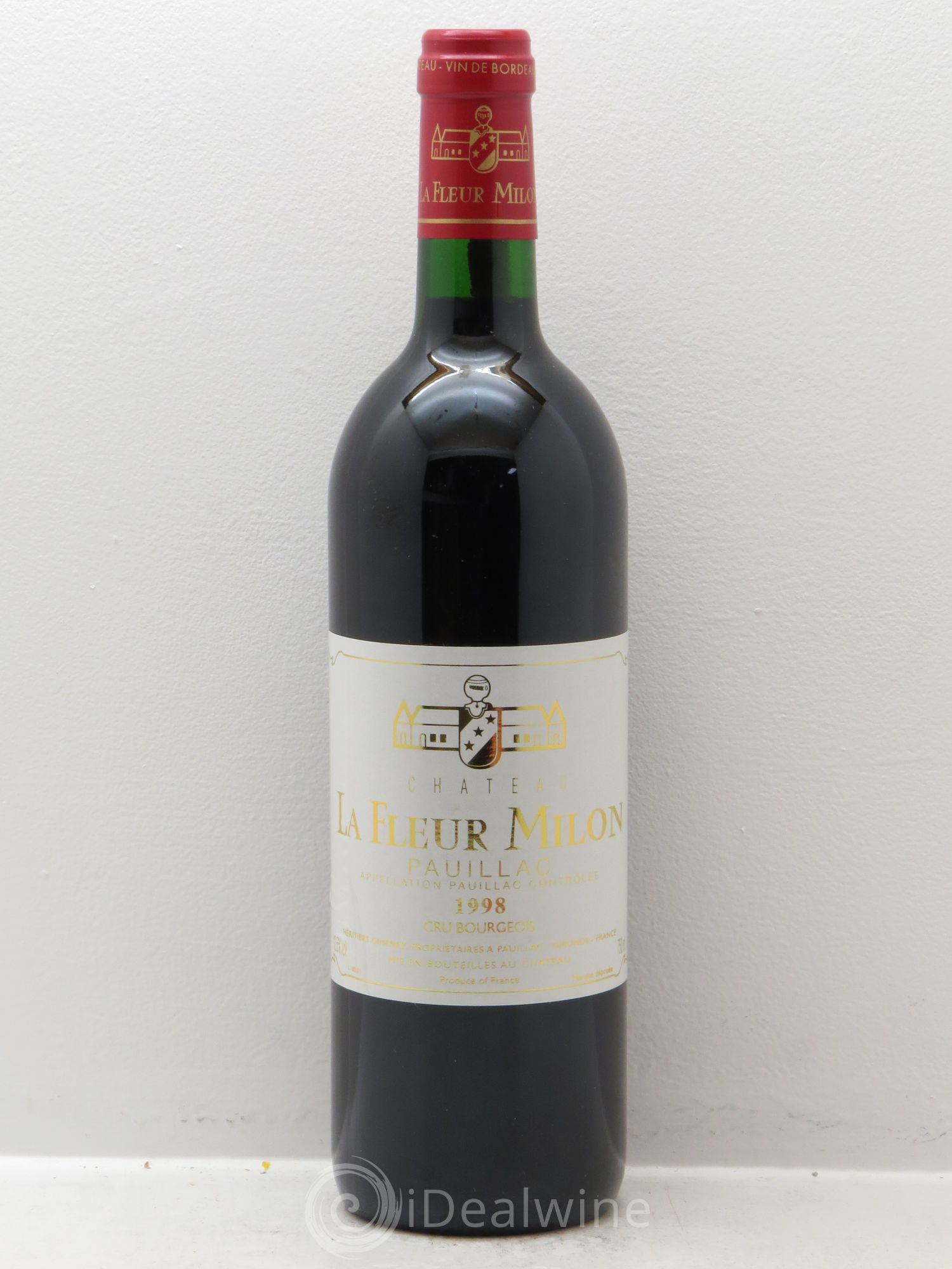 Château la Fleur Milon Cru Bourgeois 1998 - Lot de 6 bouteilles - 0