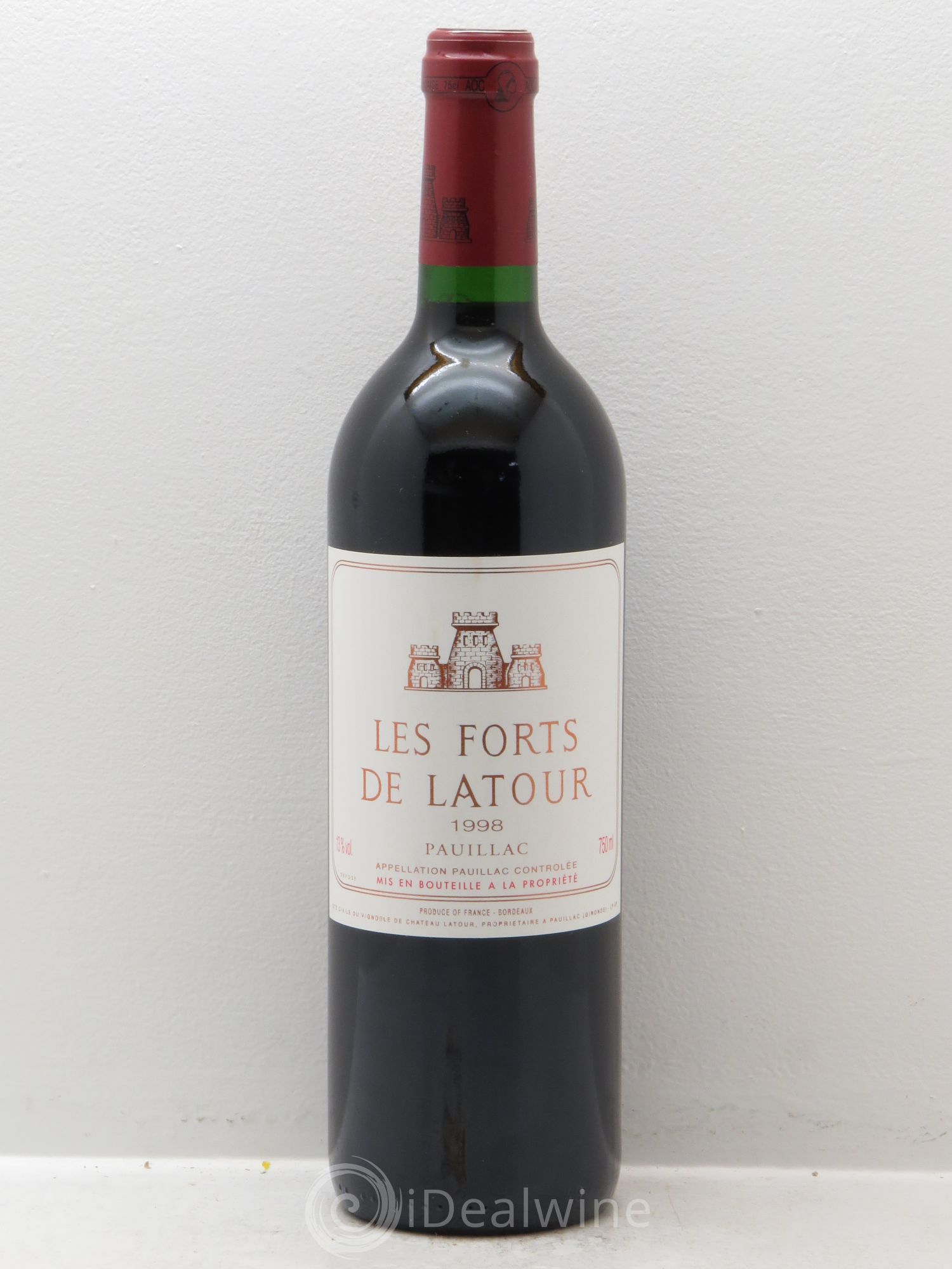 Les Forts de Latour Second Vin 1998 - Lot de 1 bouteille - 0