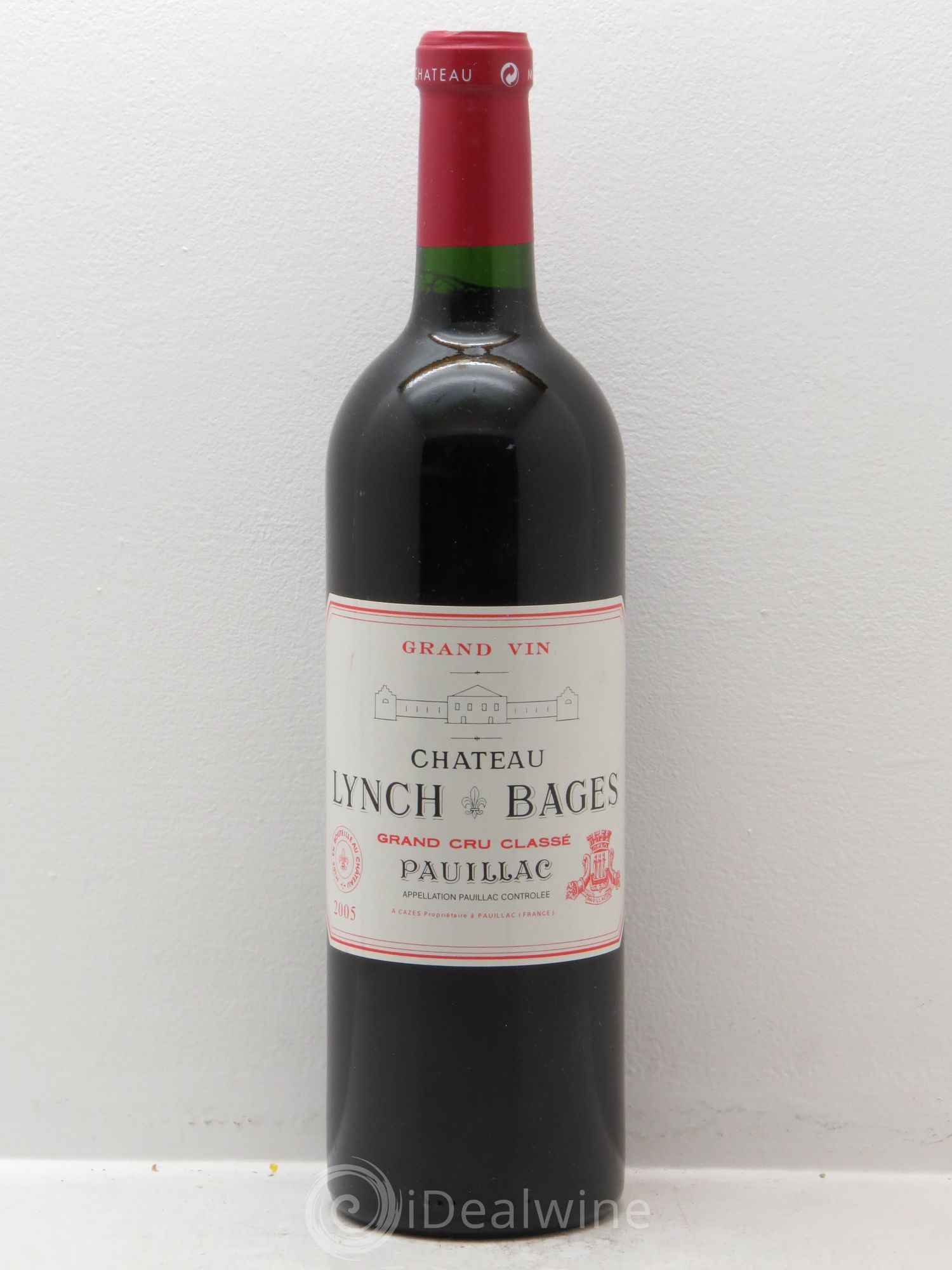 Château Lynch Bages 5ème Grand Cru Classé 2005 - Lot de 1 bouteille - 0