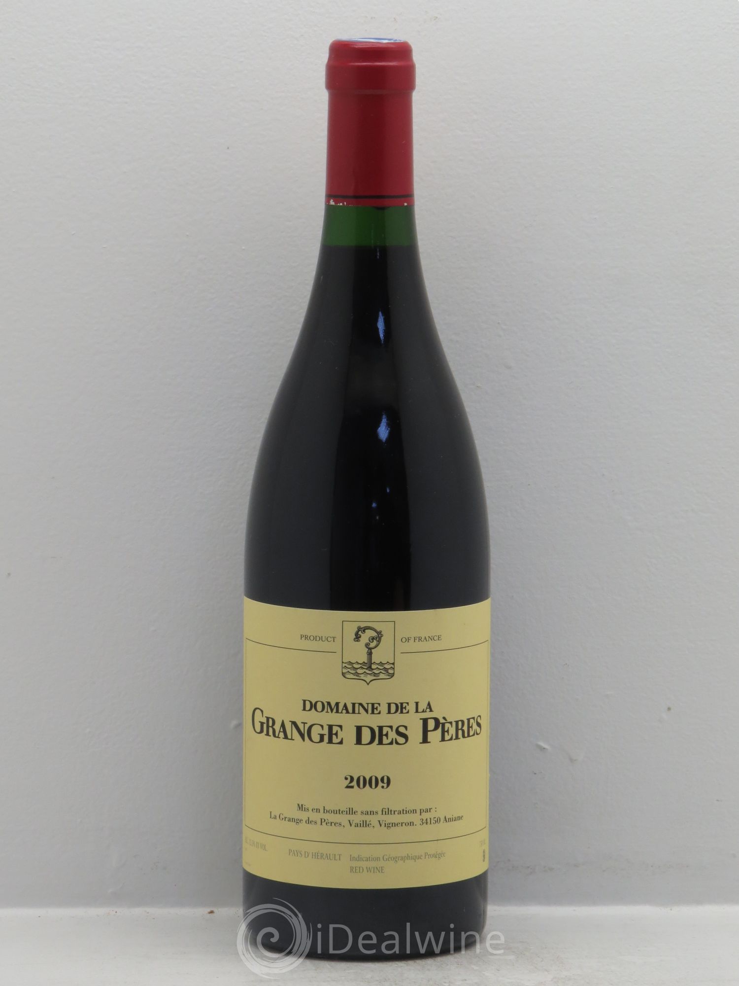 Pays d'Hérault Grange des Pères Laurent Vaillé 2009 - Lot de 1 bouteille - 0