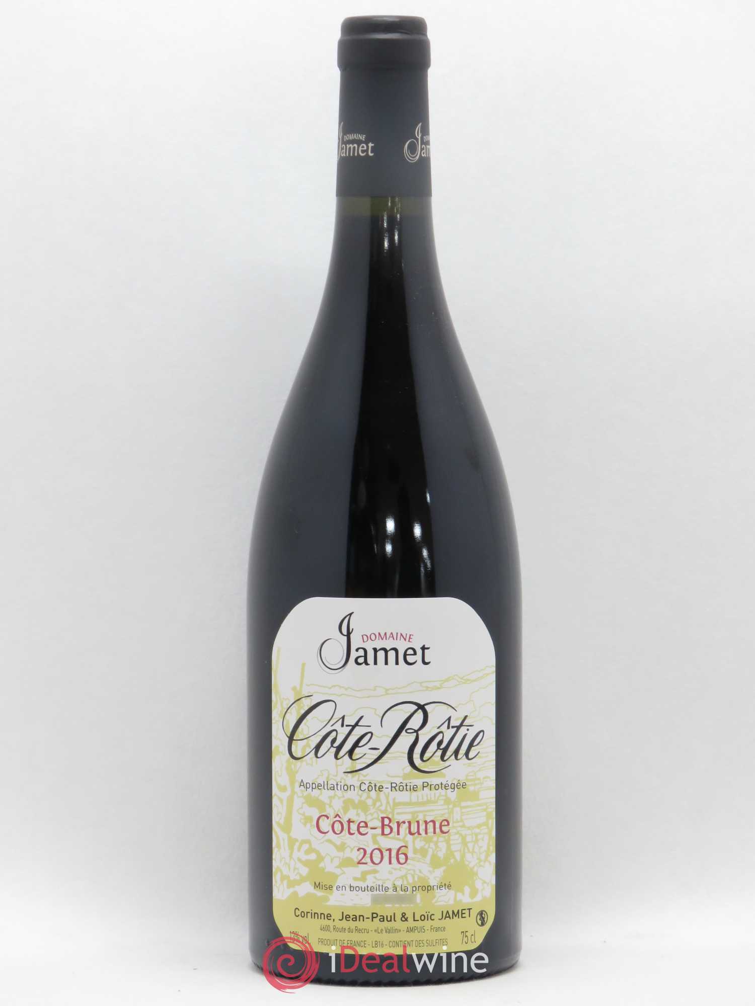 Côte-Rôtie Côte Brune Jamet (Domaine) 2016 - Lot de 1 bouteille - 0