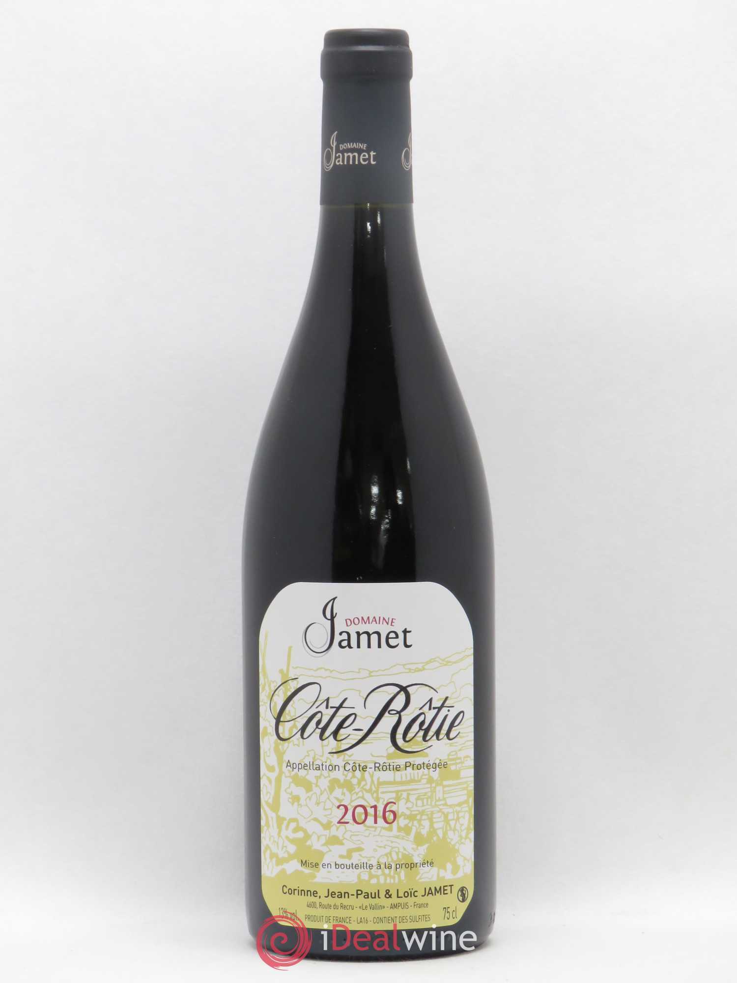 Côte-Rôtie Jamet (Domaine) 2016 - Lot de 1 bouteille - 0