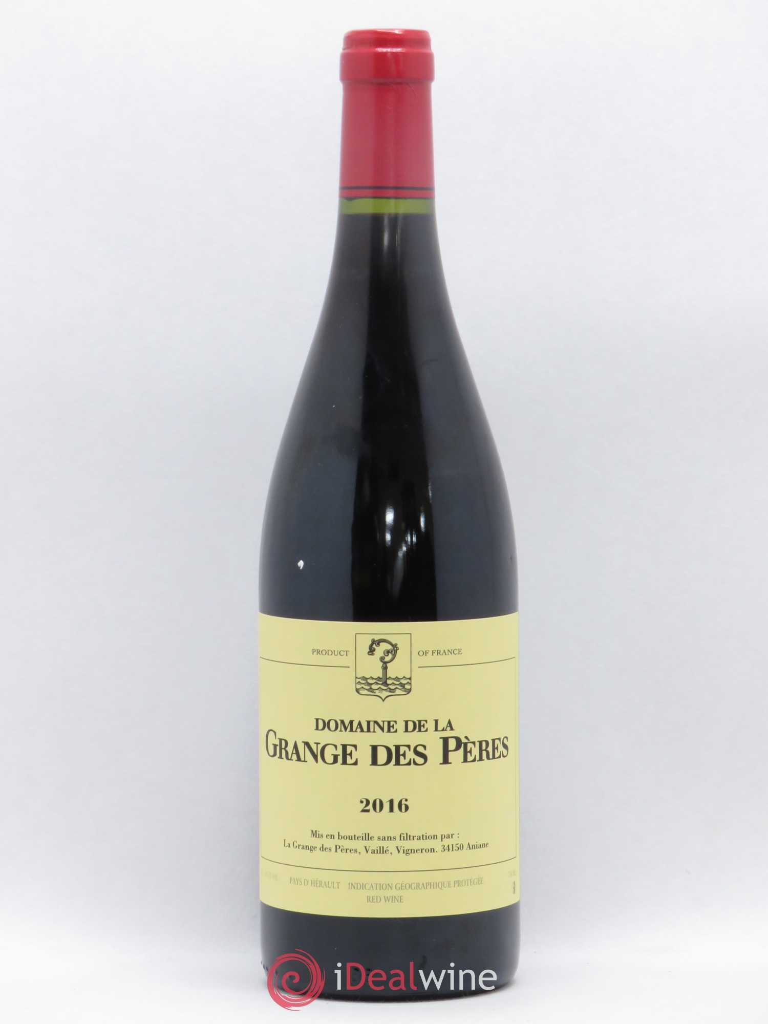 Pays d'Hérault Grange des Pères Laurent Vaillé 2016 - Lot de 1 bouteille - 0