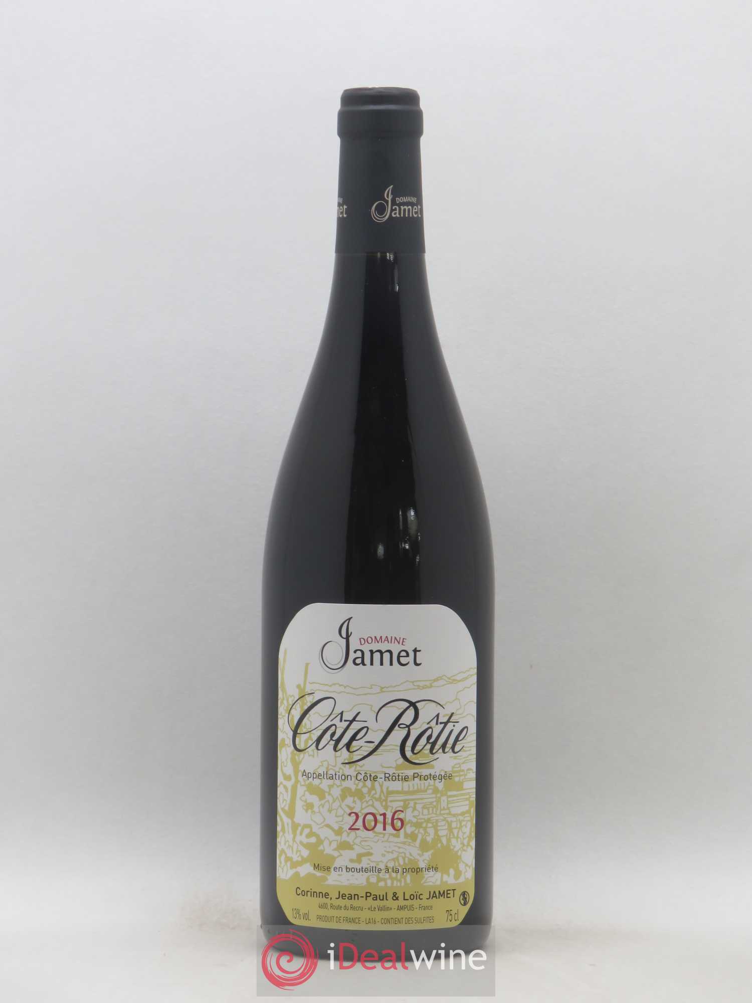 Côte-Rôtie Jamet (Domaine) 2016 - Lot de 1 bouteille - 0