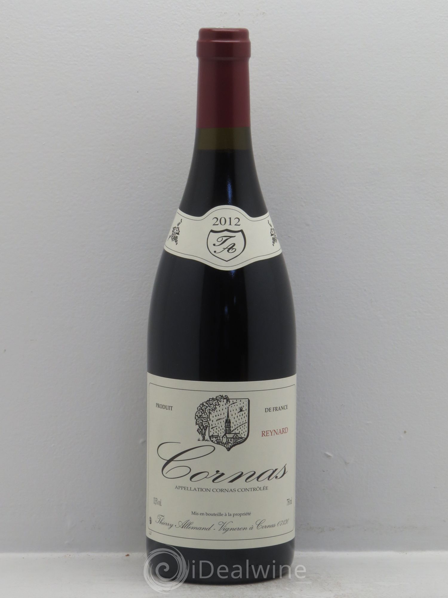 Cornas Reynard Thierry Allemand 2012 - Lot de 1 bouteille - 0