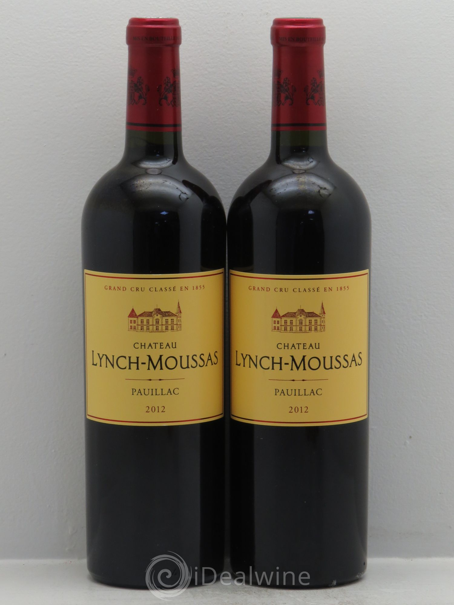 Château Lynch Moussas 5ème Grand Cru Classé 2012 - Lot de 2 bouteilles - 0