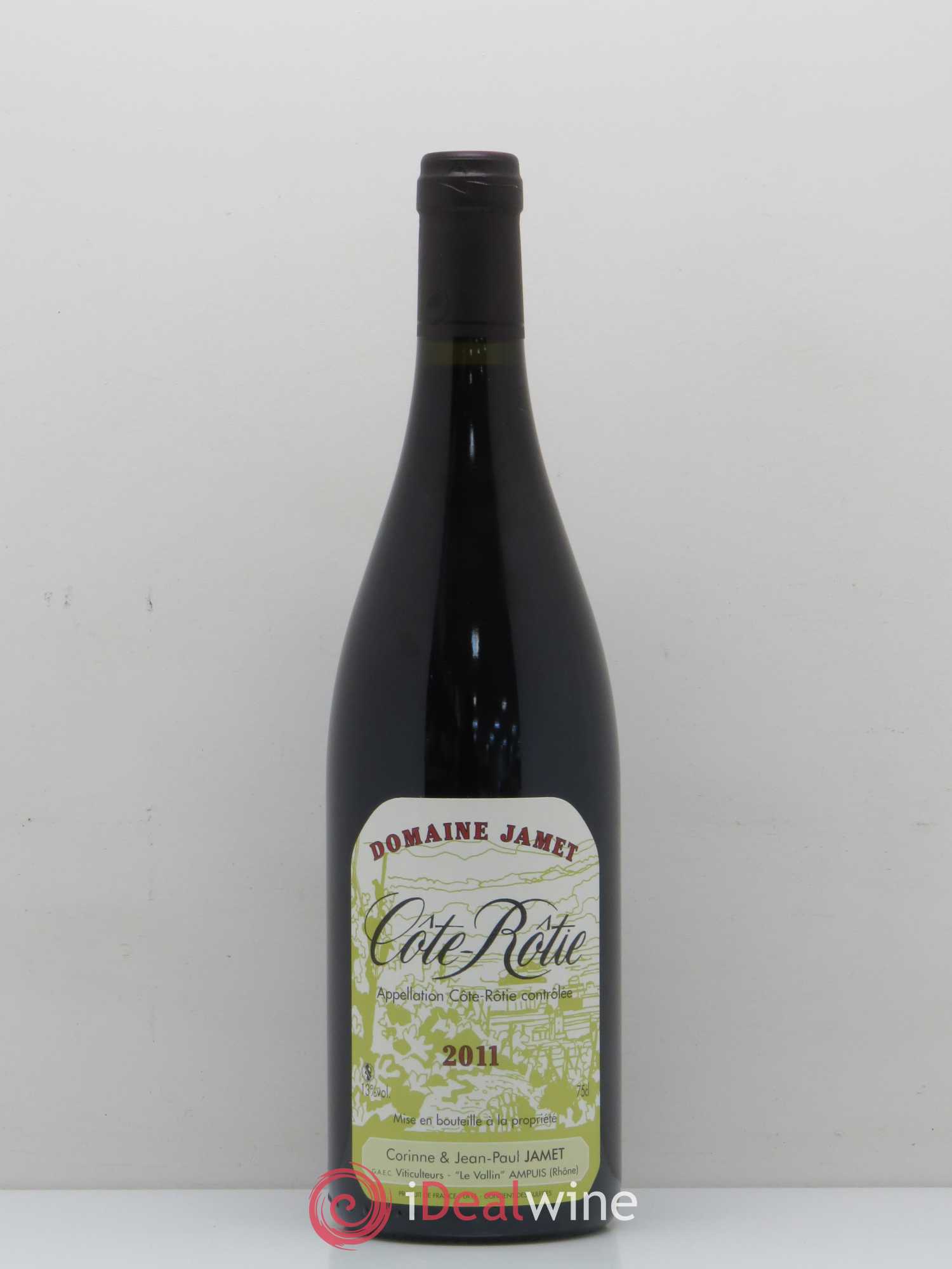 Côte-Rôtie Jamet (Domaine) 2011 - Lot de 1 bouteille - 0