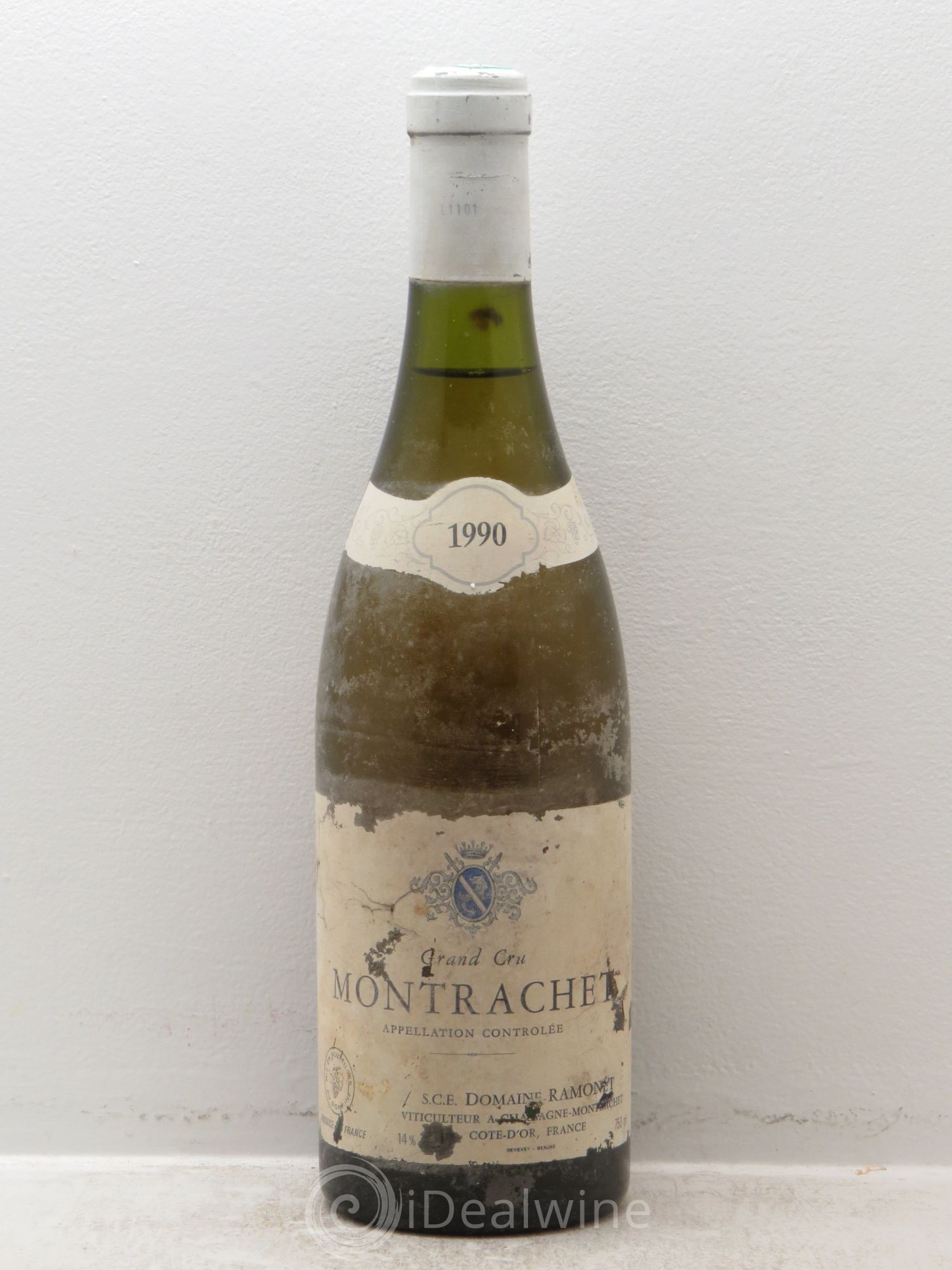 Montrachet Grand Cru Ramonet (Domaine) 1990 - Lot de 1 bouteille - 0