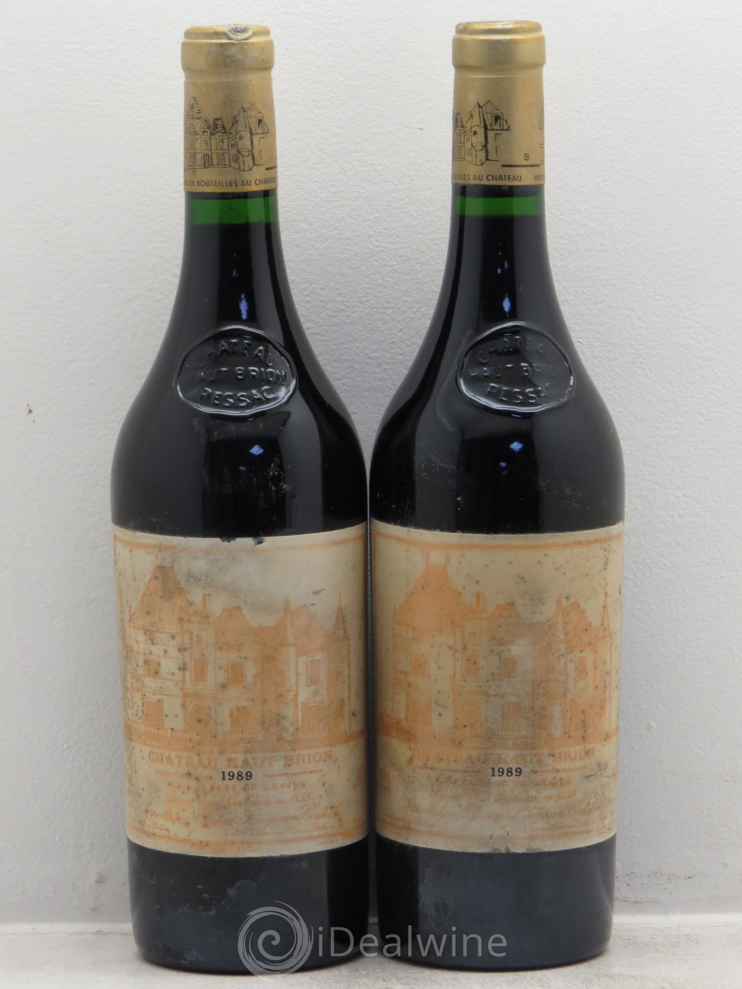 Château Haut Brion 1er Grand Cru Classé 1989 - Lot de 2 bouteilles - 0