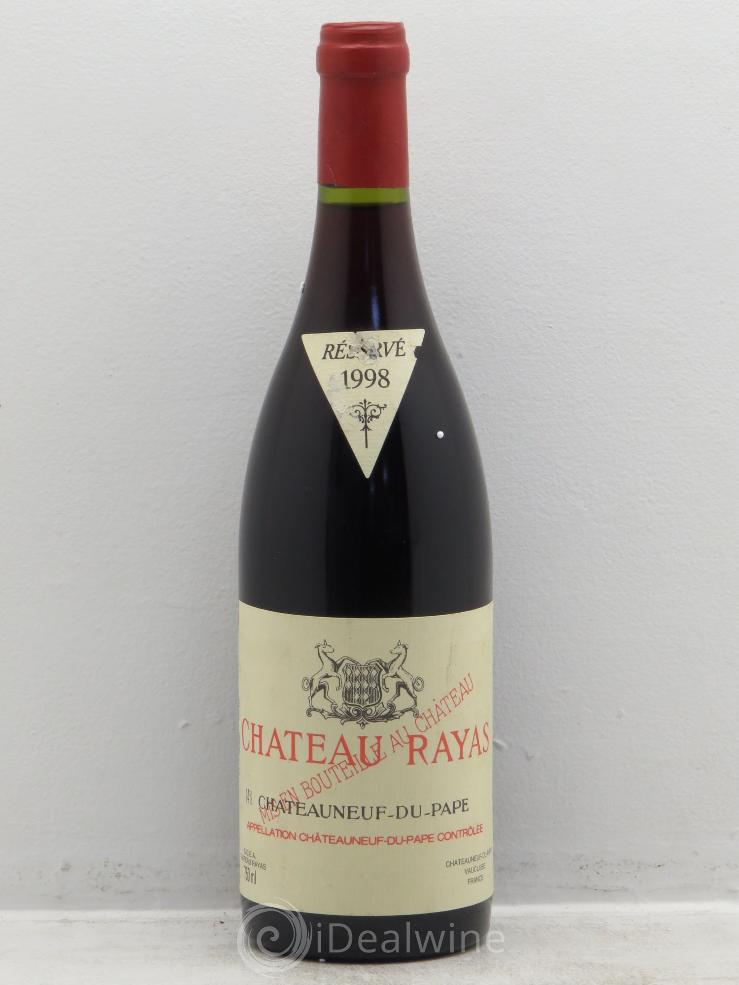 Châteauneuf-du-Pape Château Rayas Emmanuel Reynaud 1998 - Lot de 1 bouteille - 0