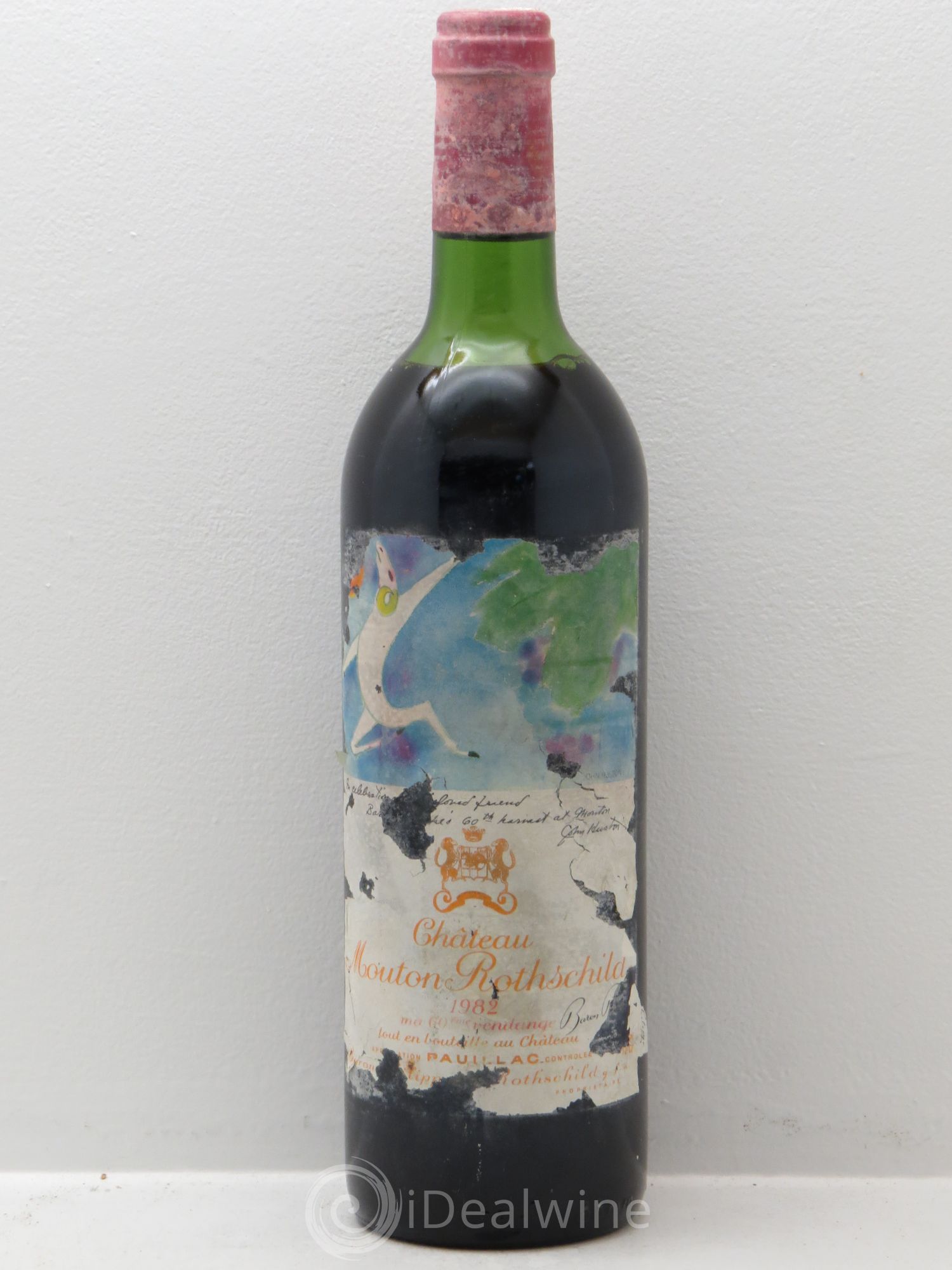 Château Mouton Rothschild 1er Grand Cru Classé 1982 - Lot de 1 bouteille - 0