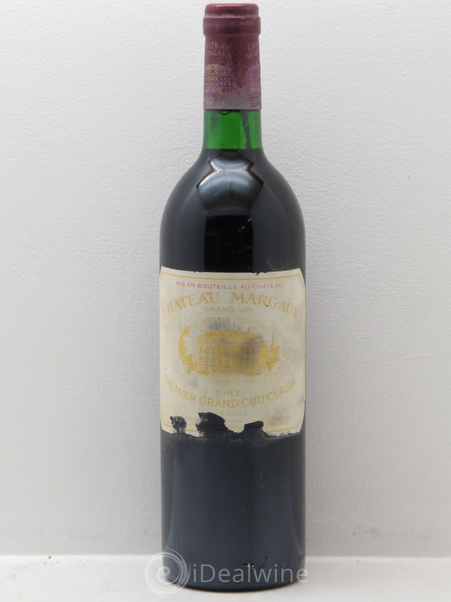 Château Margaux 1er Grand Cru Classé 1983 - Lot de 1 bouteille - 0