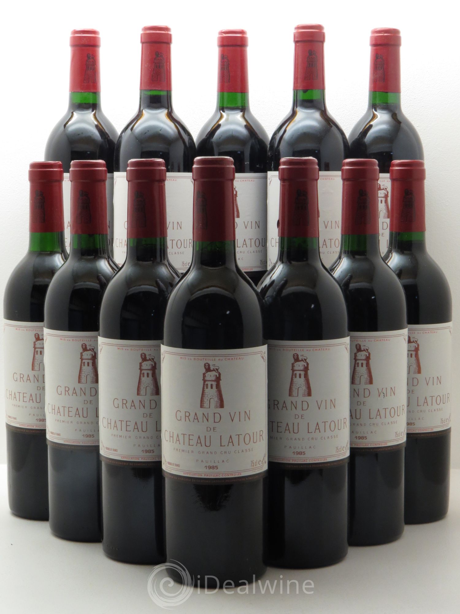 Château Latour 1er Grand Cru Classé 1985 - Lot de 12 bouteilles - 0