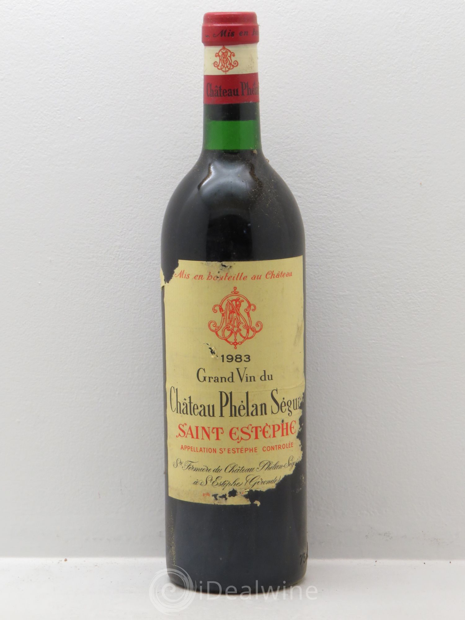 Château Phélan Ségur 1983 - Lot de 12 bouteilles - 0