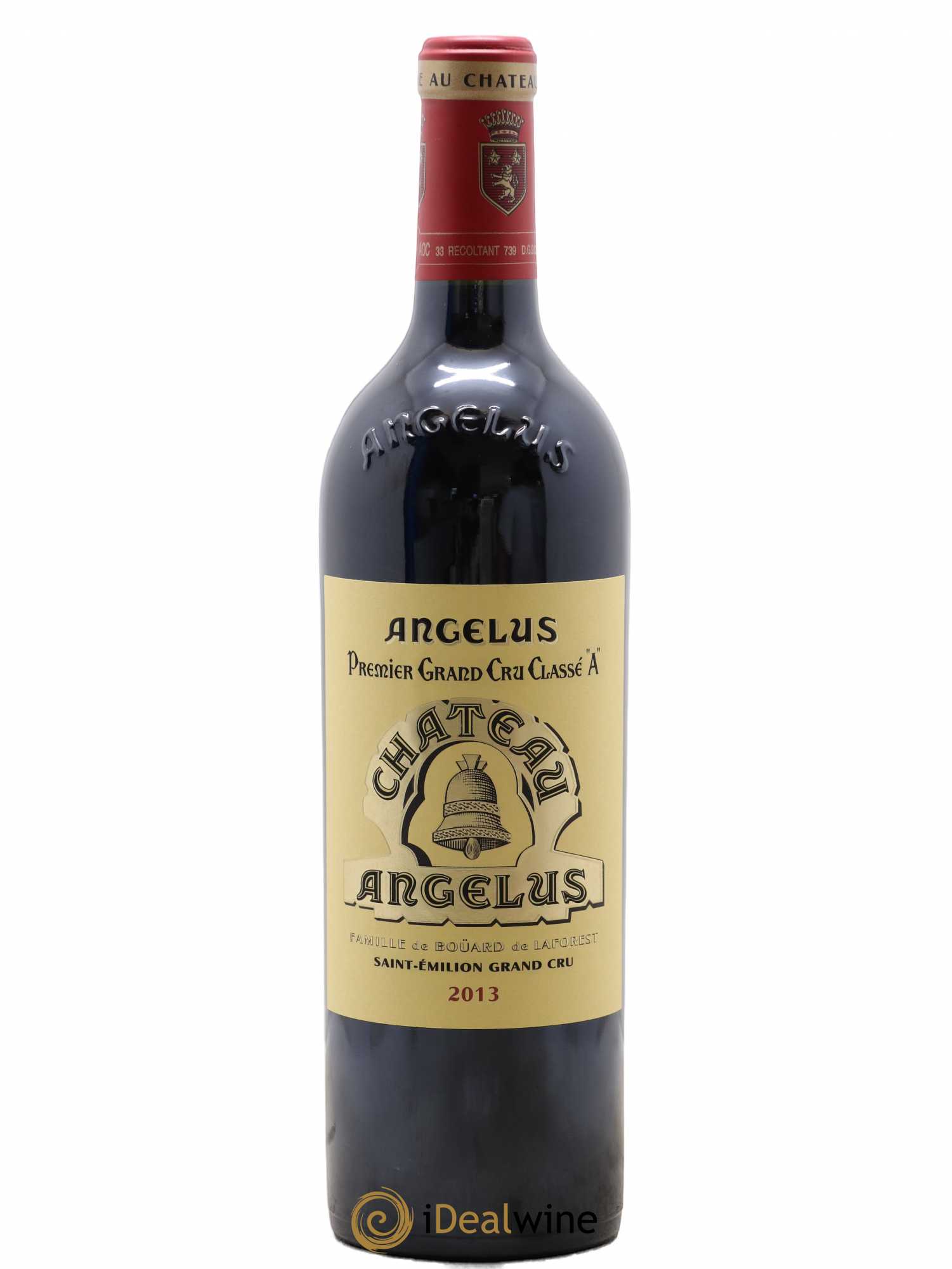 Château Angélus 1er Grand Cru Classé A 2013 - Lot de 1 bouteille - 0