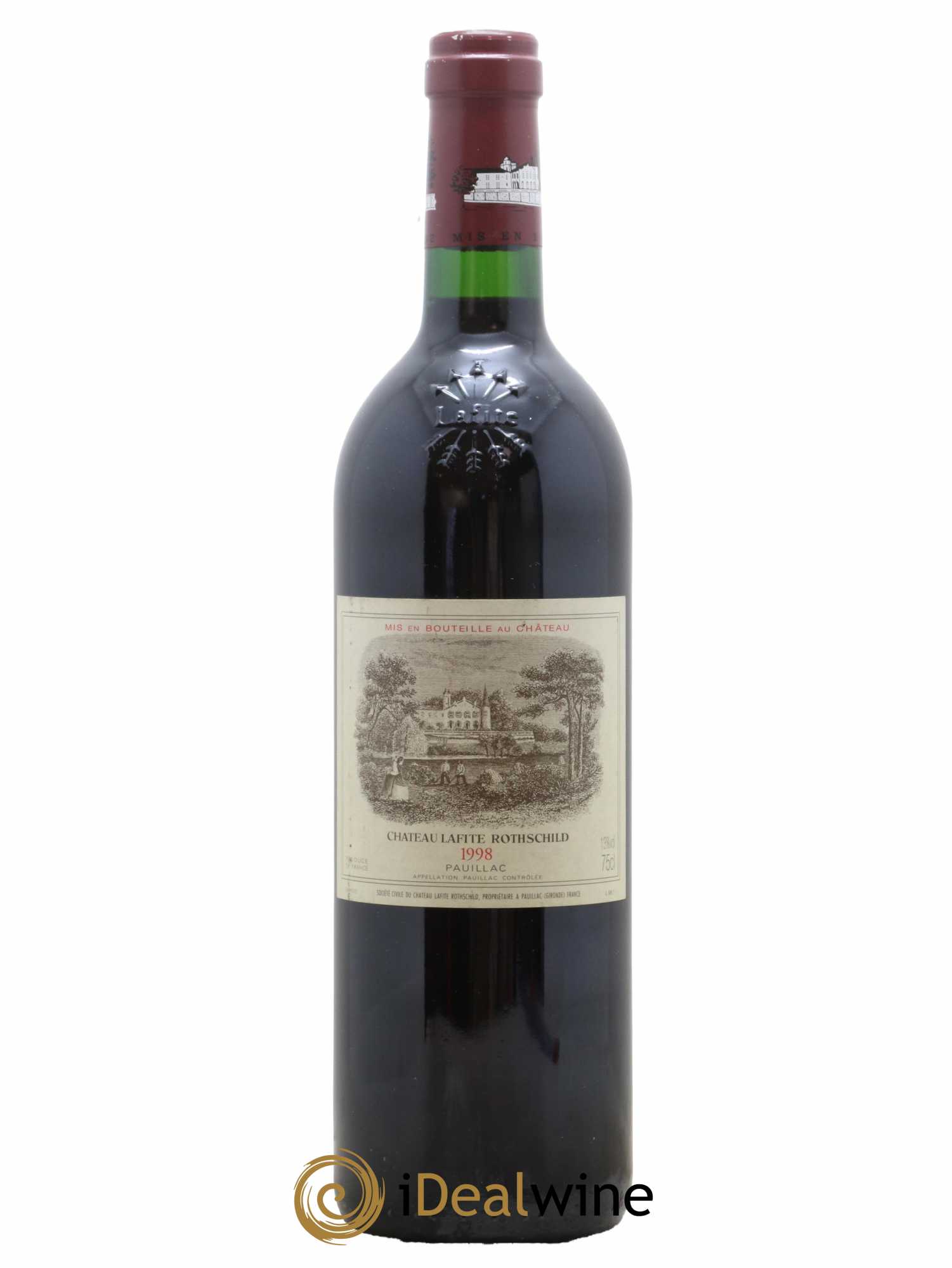 Château Lafite Rothschild 1er Grand Cru Classé 1998 - Lot de 1 bouteille - 0