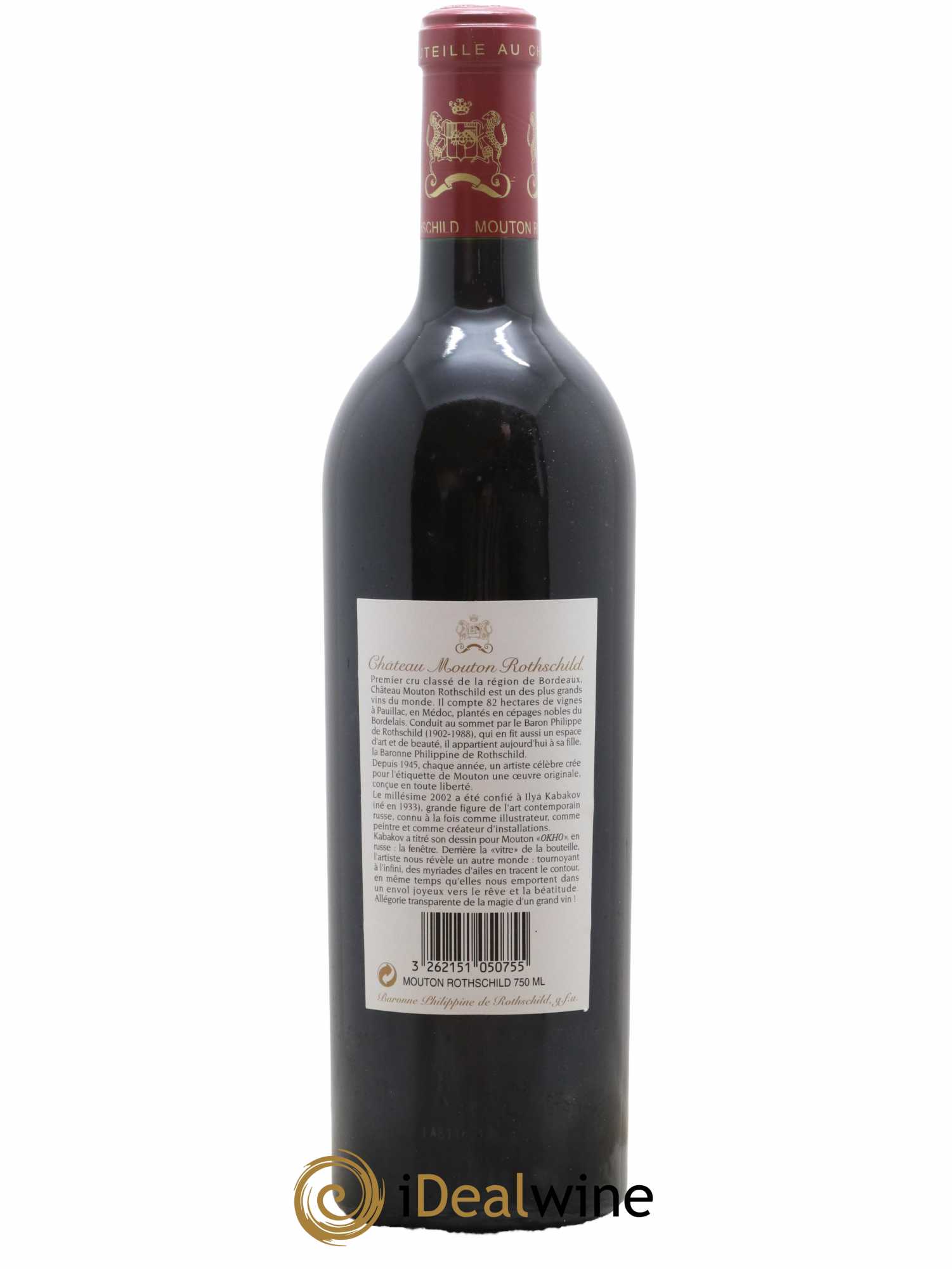 Château Mouton Rothschild 1er Grand Cru Classé 2002 - Posten von 1 Flasche - 1
