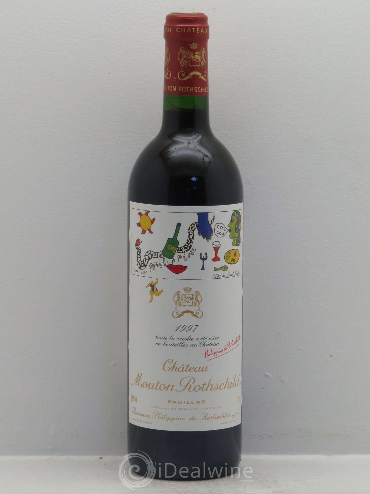 Château Mouton Rothschild 1er Grand Cru Classé 1997 - Lot de 1 bouteille - 0