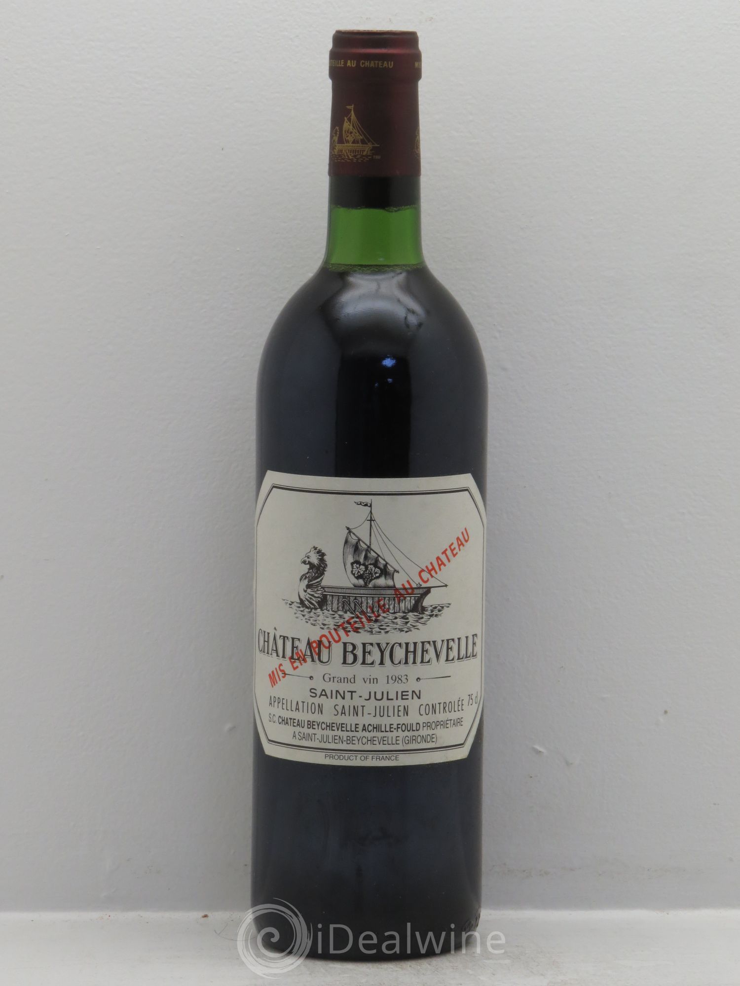 Château Beychevelle 4ème Grand Cru Classé 1983 - Lot de 1 bouteille - 0