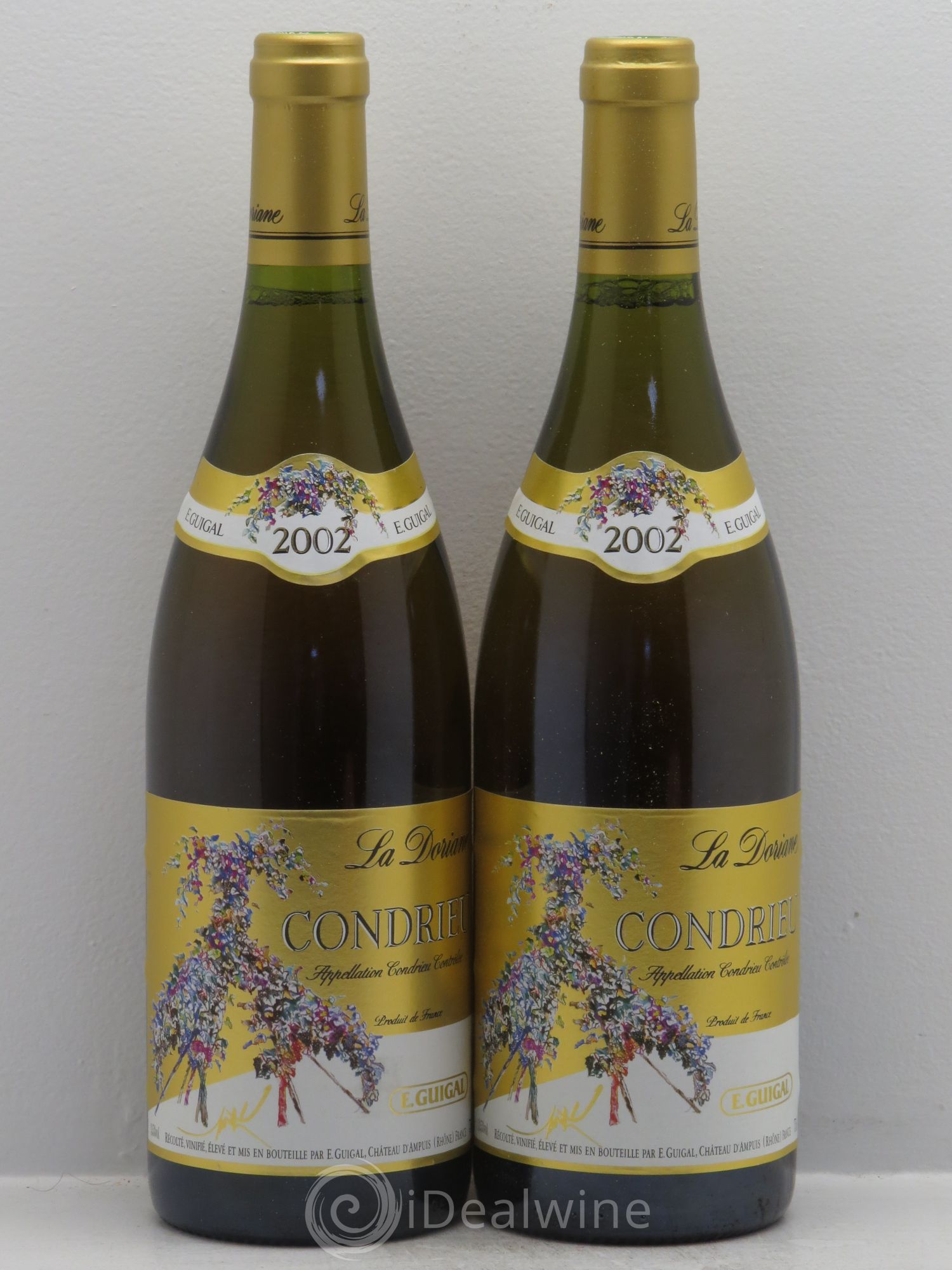Condrieu La Doriane Guigal 2002 - Lot de 2 bouteilles - 0