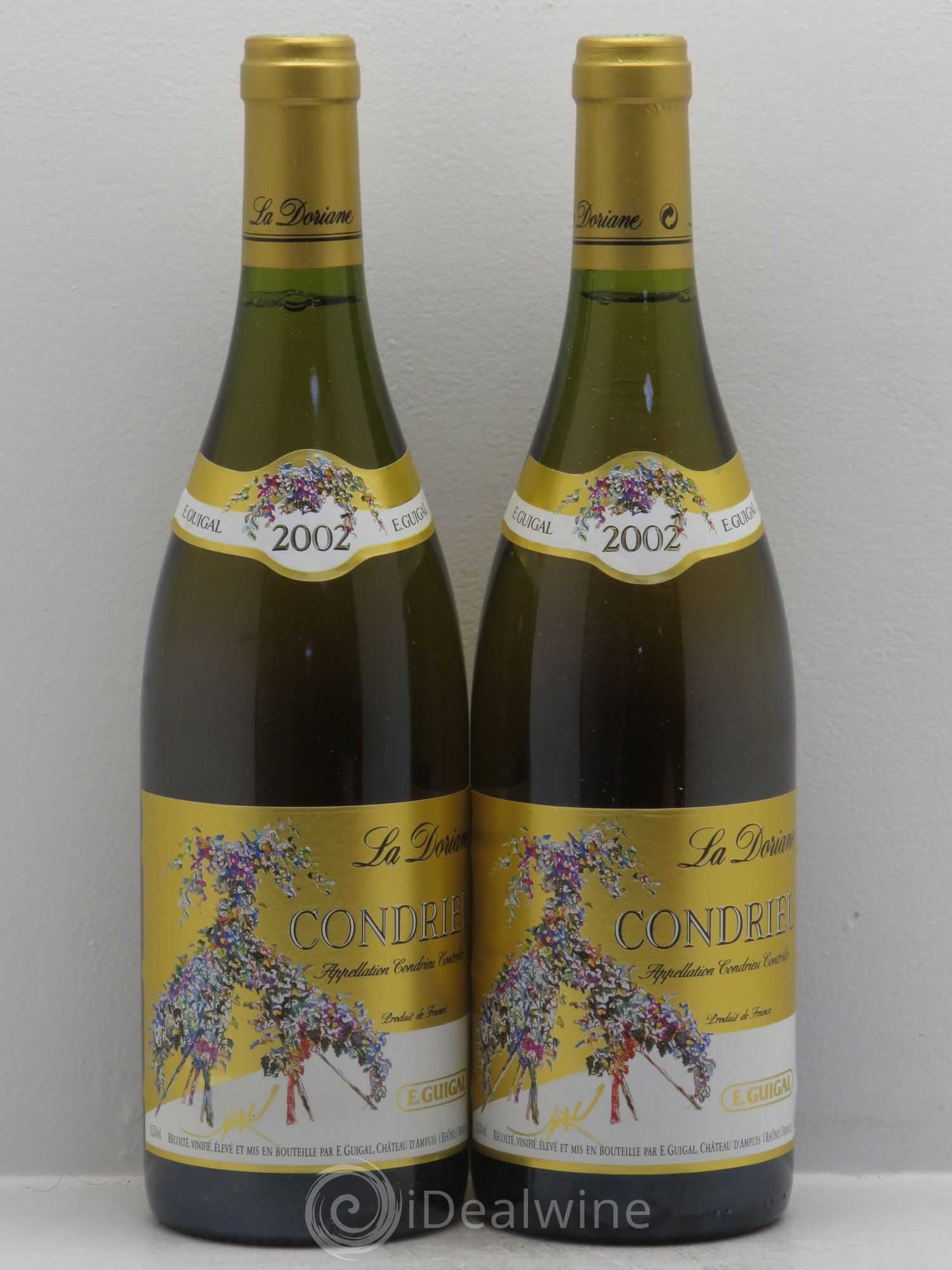 Condrieu La Doriane Guigal 2002 - Lot de 2 bouteilles - 0
