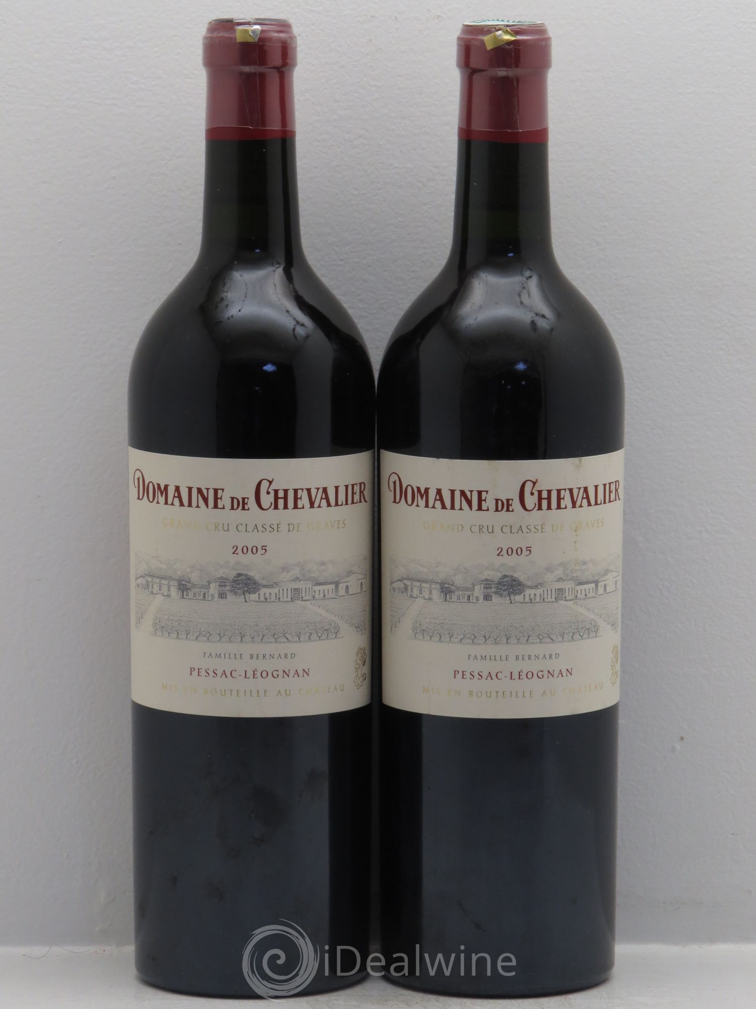 Domaine de Chevalier Cru Classé de Graves 2005 - Lot de 2 bouteilles - 0