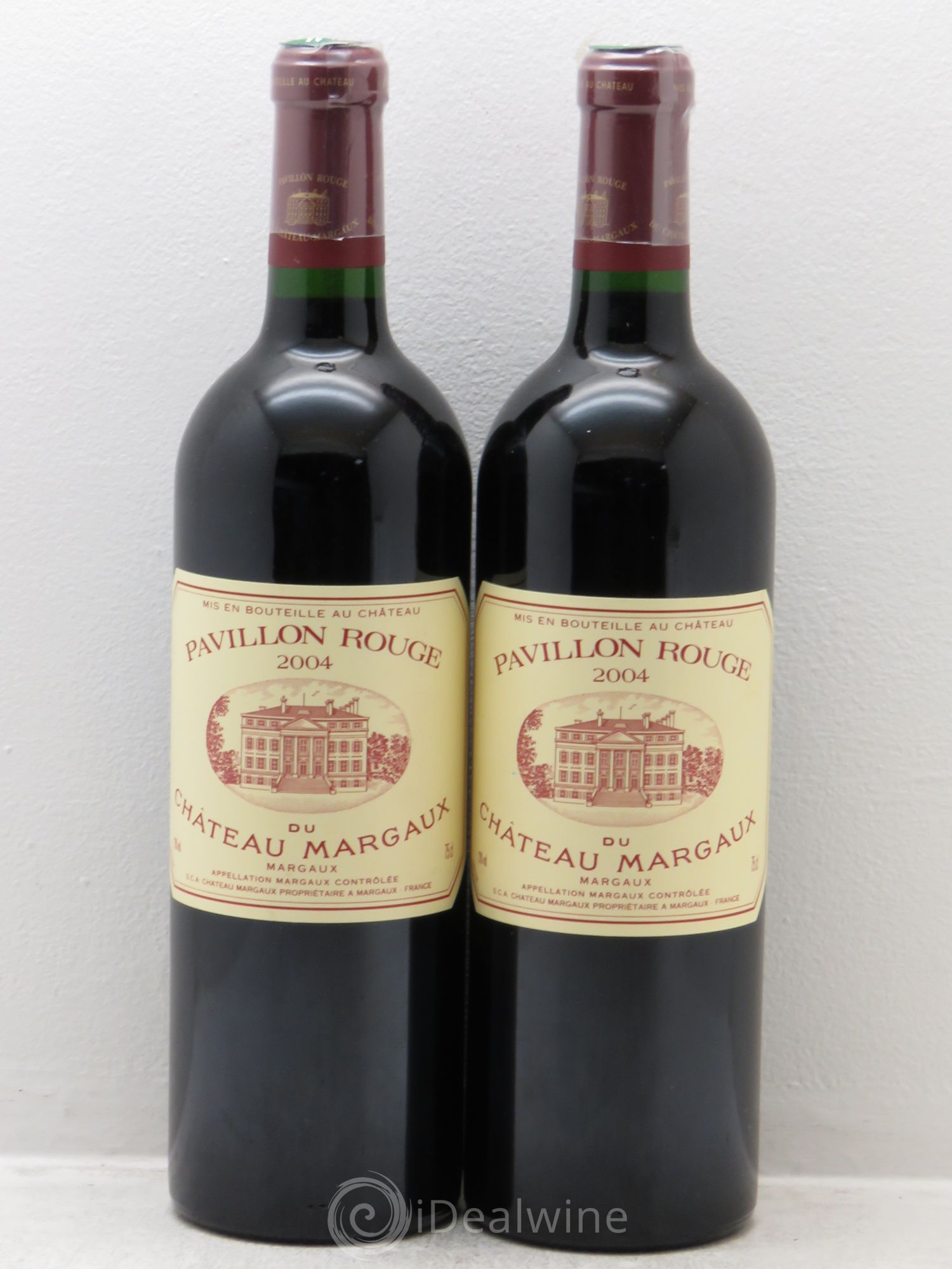 Pavillon Rouge du Château Margaux Second Vin 2004 - Lot de 2 bouteilles - 0