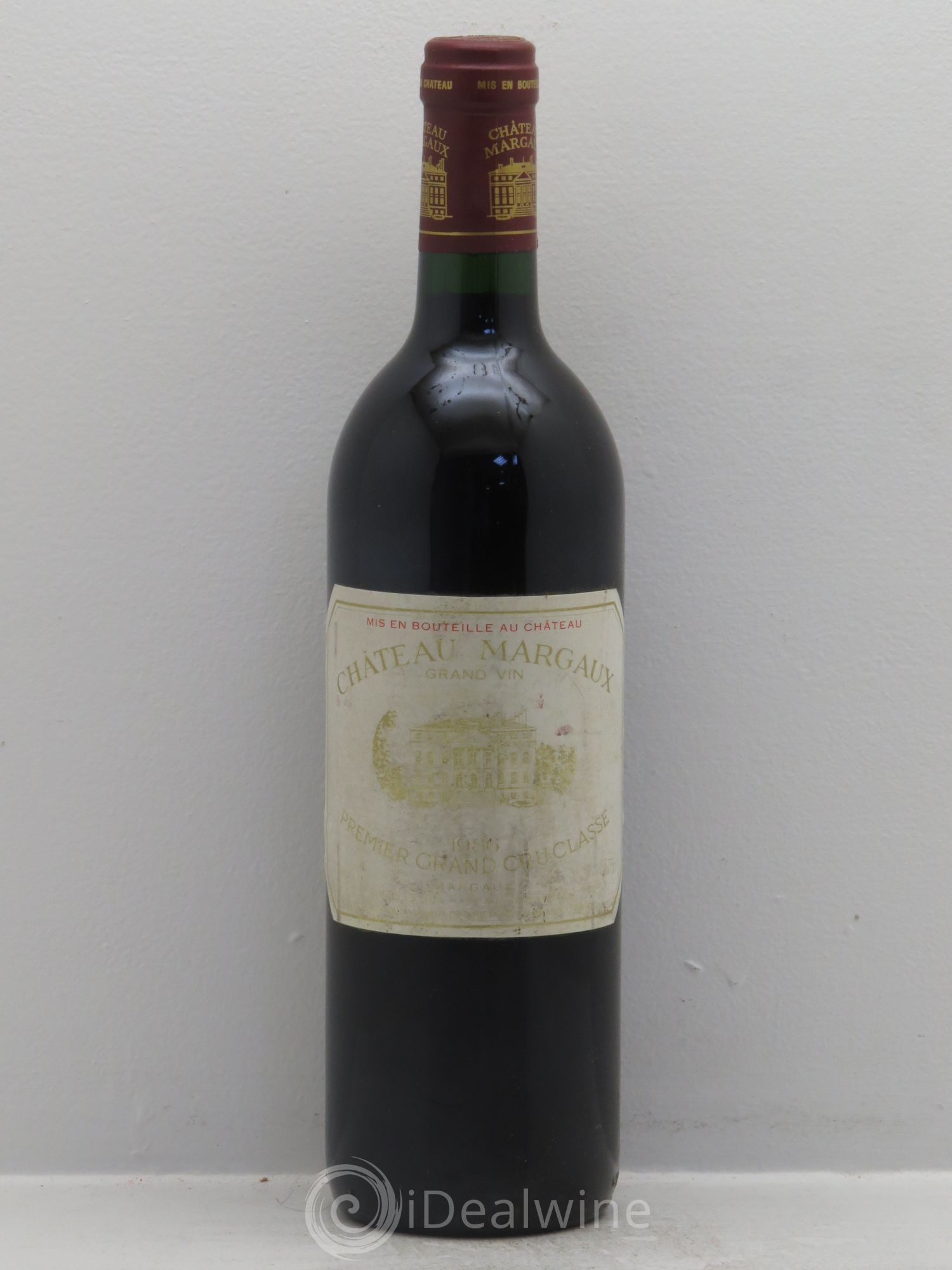 Château Margaux 1er Grand Cru Classé 1986 - Lot de 1 bouteille - 0