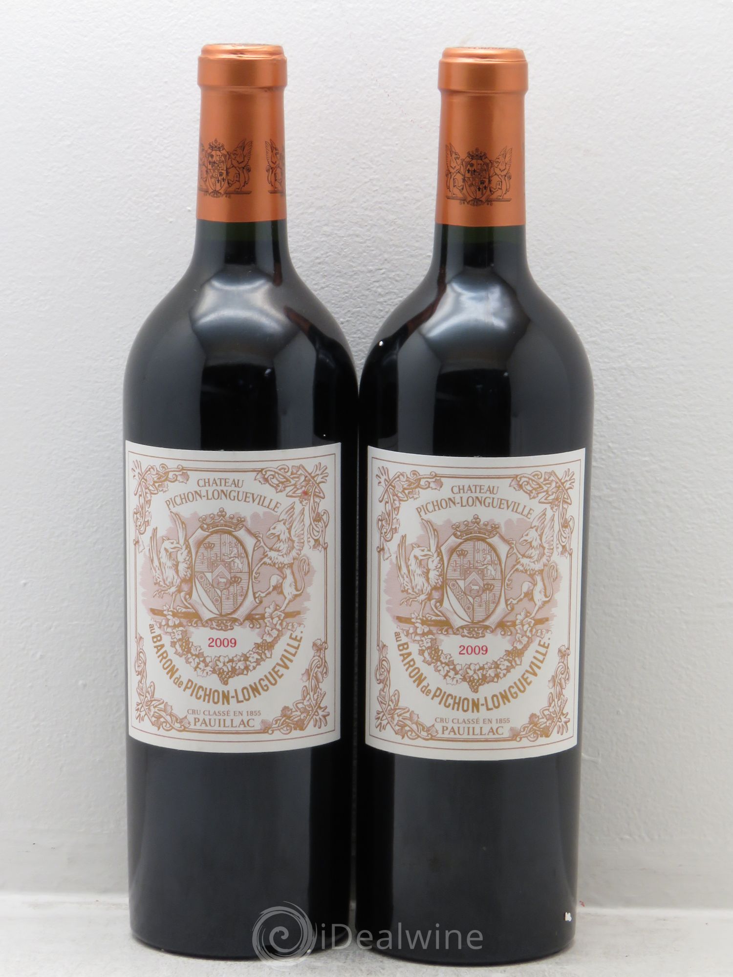 Pichon Longueville Baron 2ème Grand Cru Classé 2009 - Lot de 2 bouteilles - 0