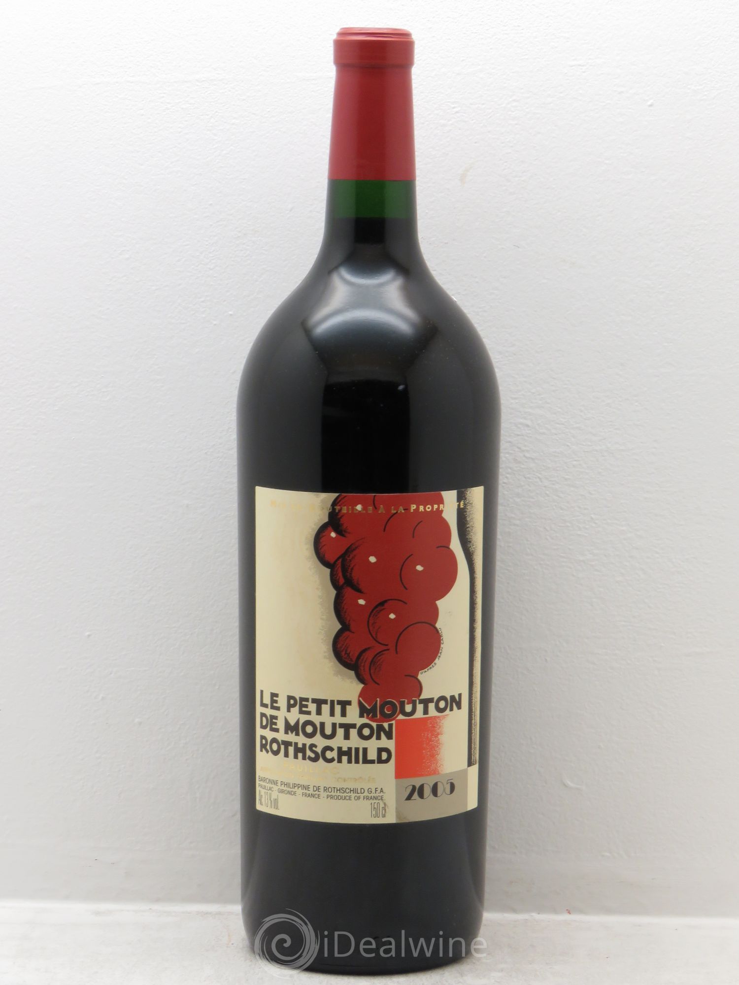 Petit Mouton Second Vin 2005 - Lot de 1 magnum - 0