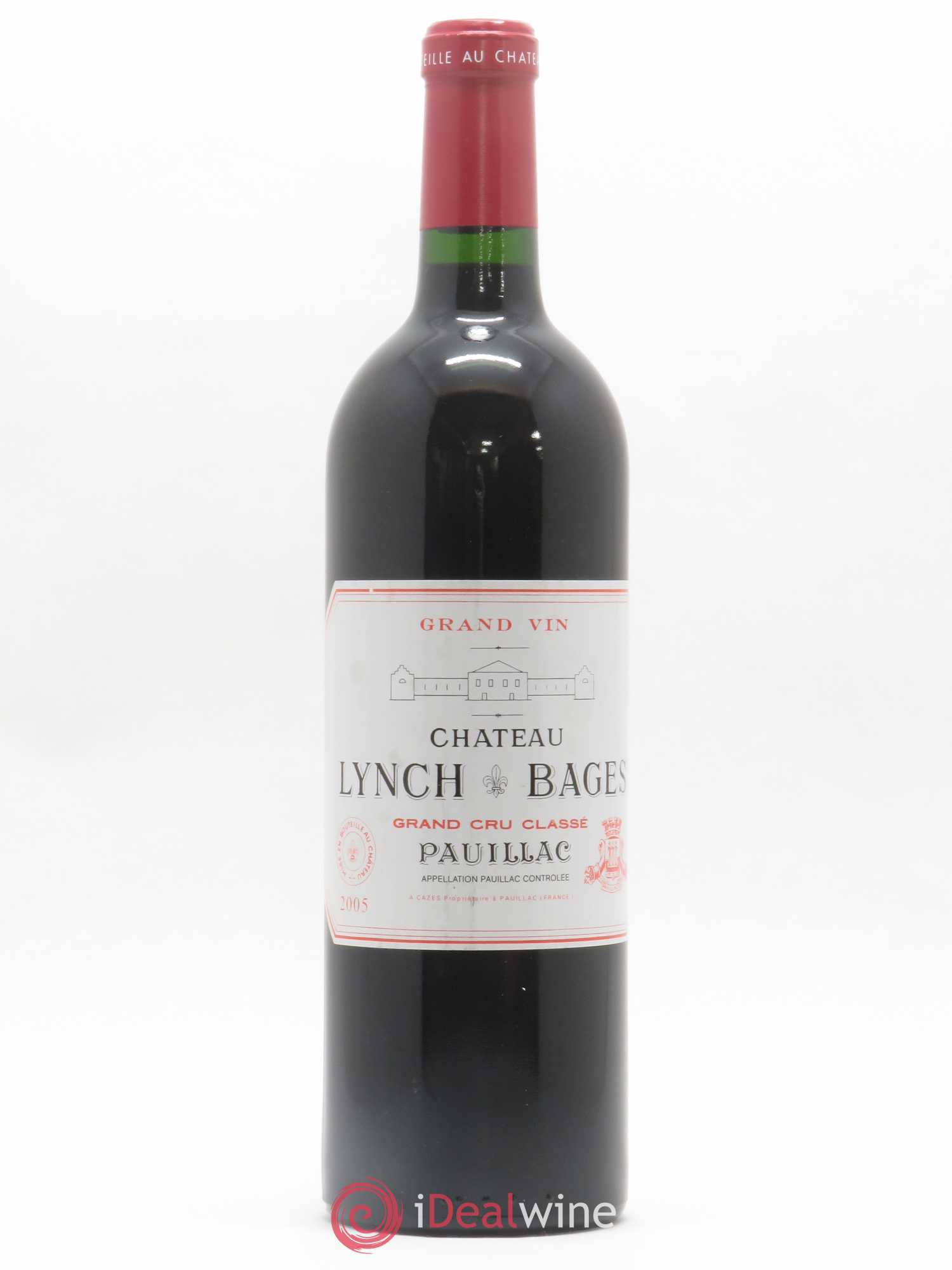 Château Lynch Bages 5ème Grand Cru Classé 2005 - Lot de 1 bouteille - 0
