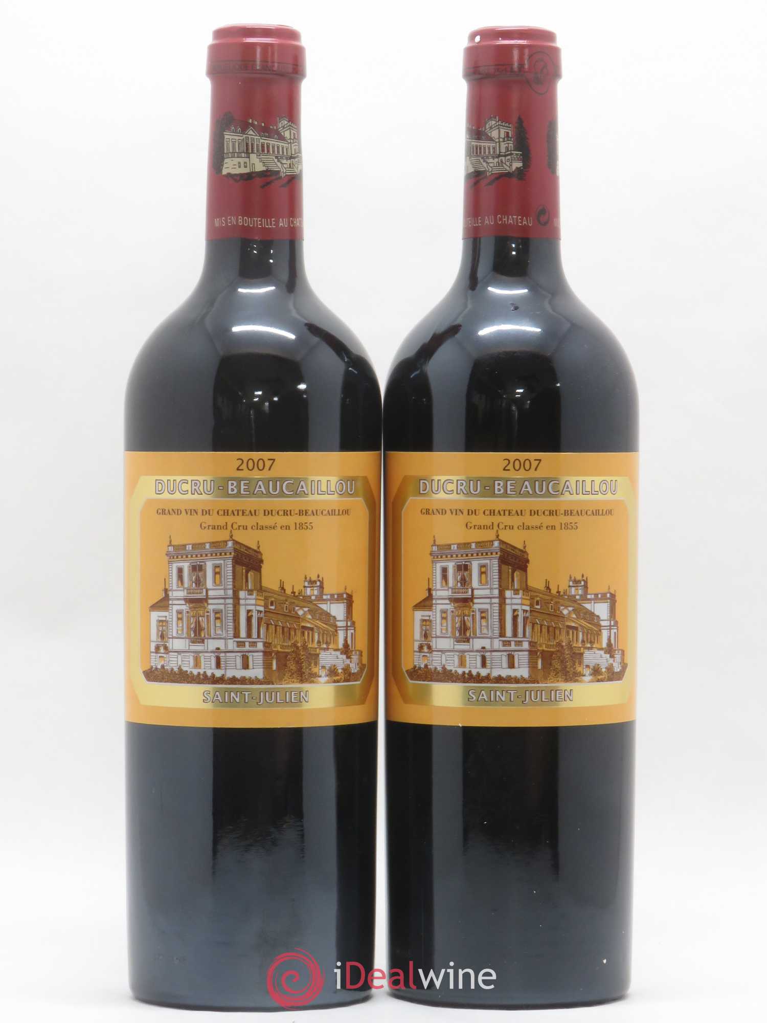 Château Ducru Beaucaillou 2ème Grand Cru Classé 2007 - Lot de 2 bouteilles - 0