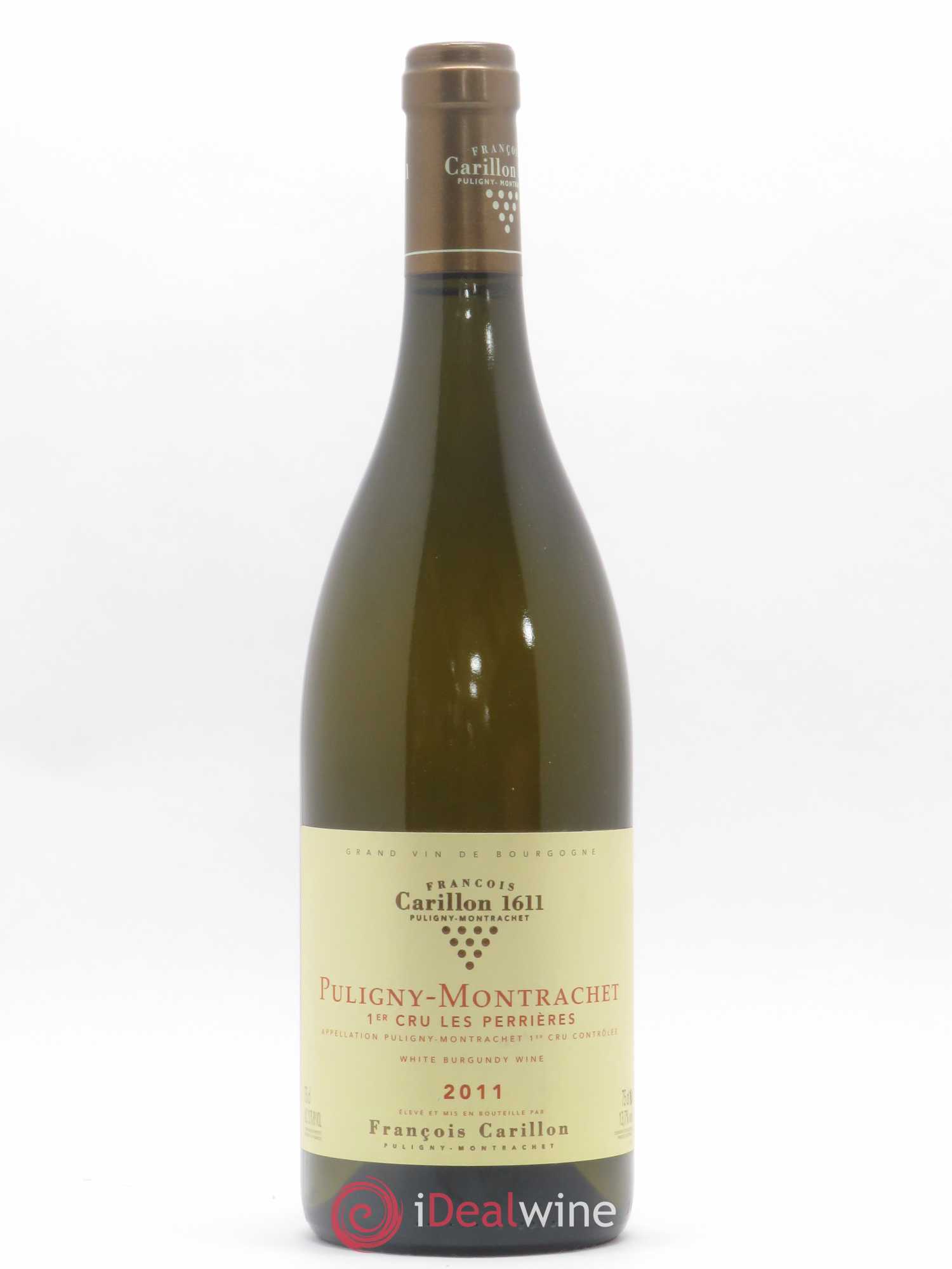 Puligny-Montrachet 1er Cru Les Perrières François Carillon 2011 - Lot de 1 bouteille - 0