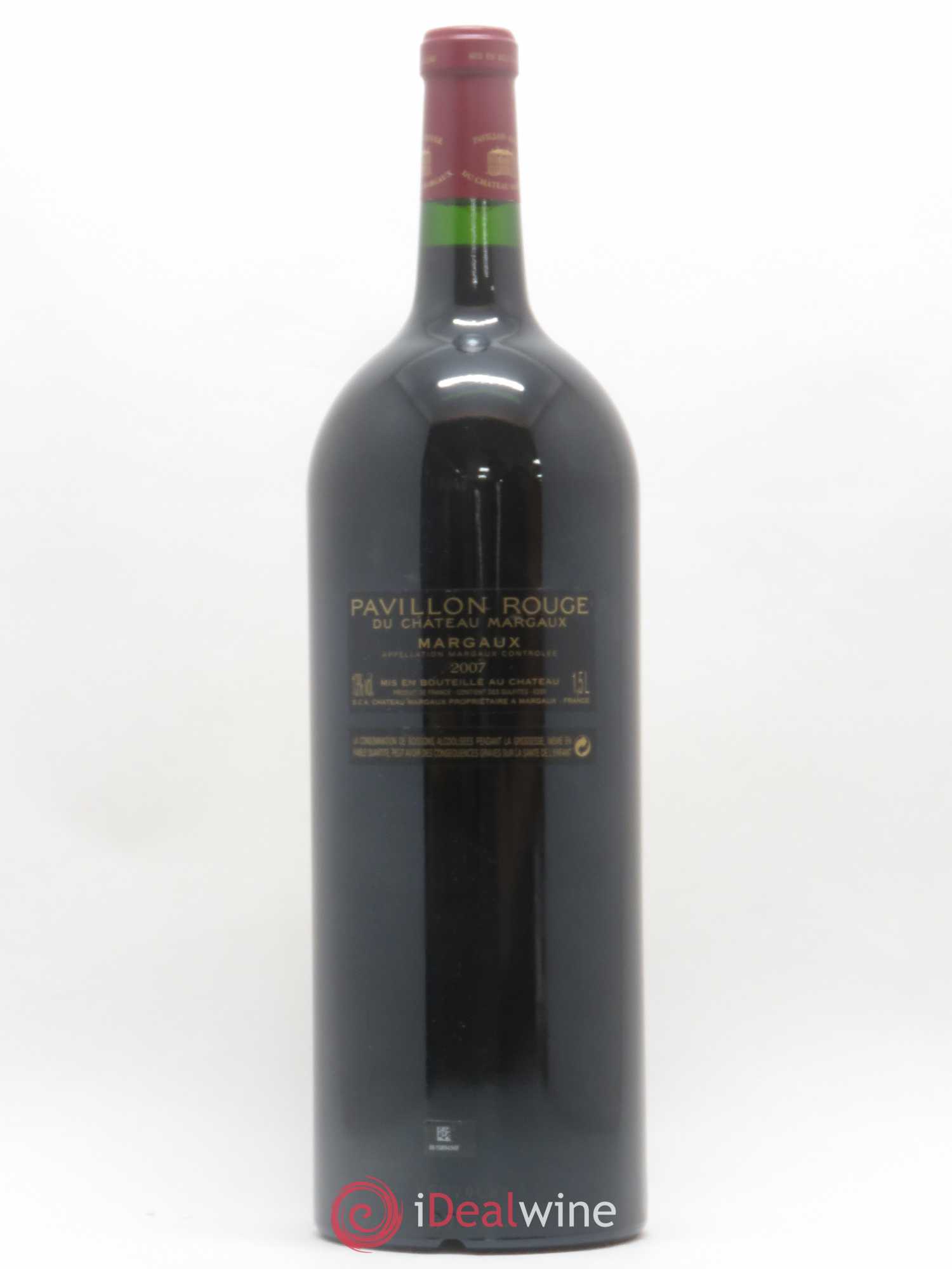 Pavillon Rouge du Château Margaux Second Vin 2007 - Lot de 1 magnum - 1