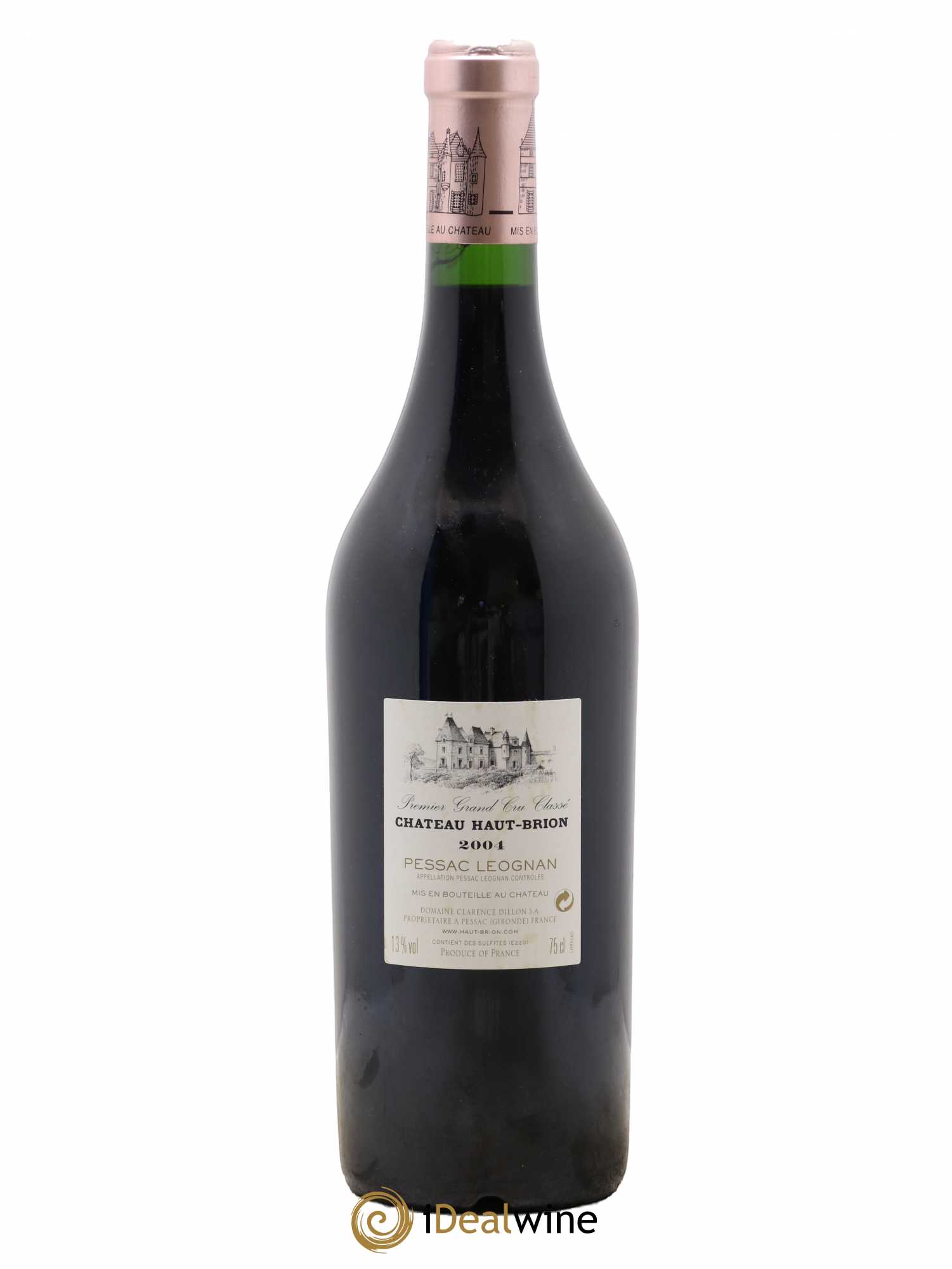 Château Haut Brion 1er Grand Cru Classé 2004 - Lot de 1 bouteille - 1