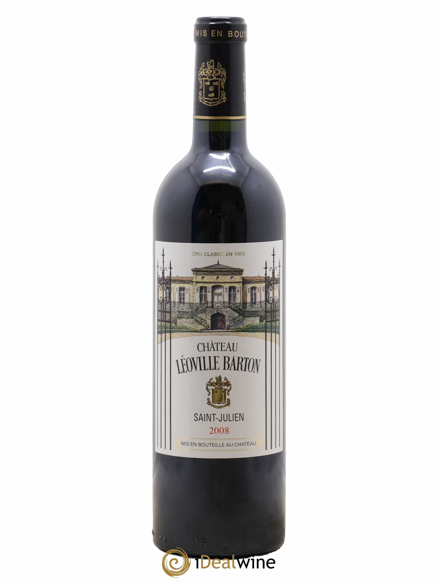 Château Léoville Barton 2ème Grand Cru Classé 2008 - Lot de 1 bouteille - 0