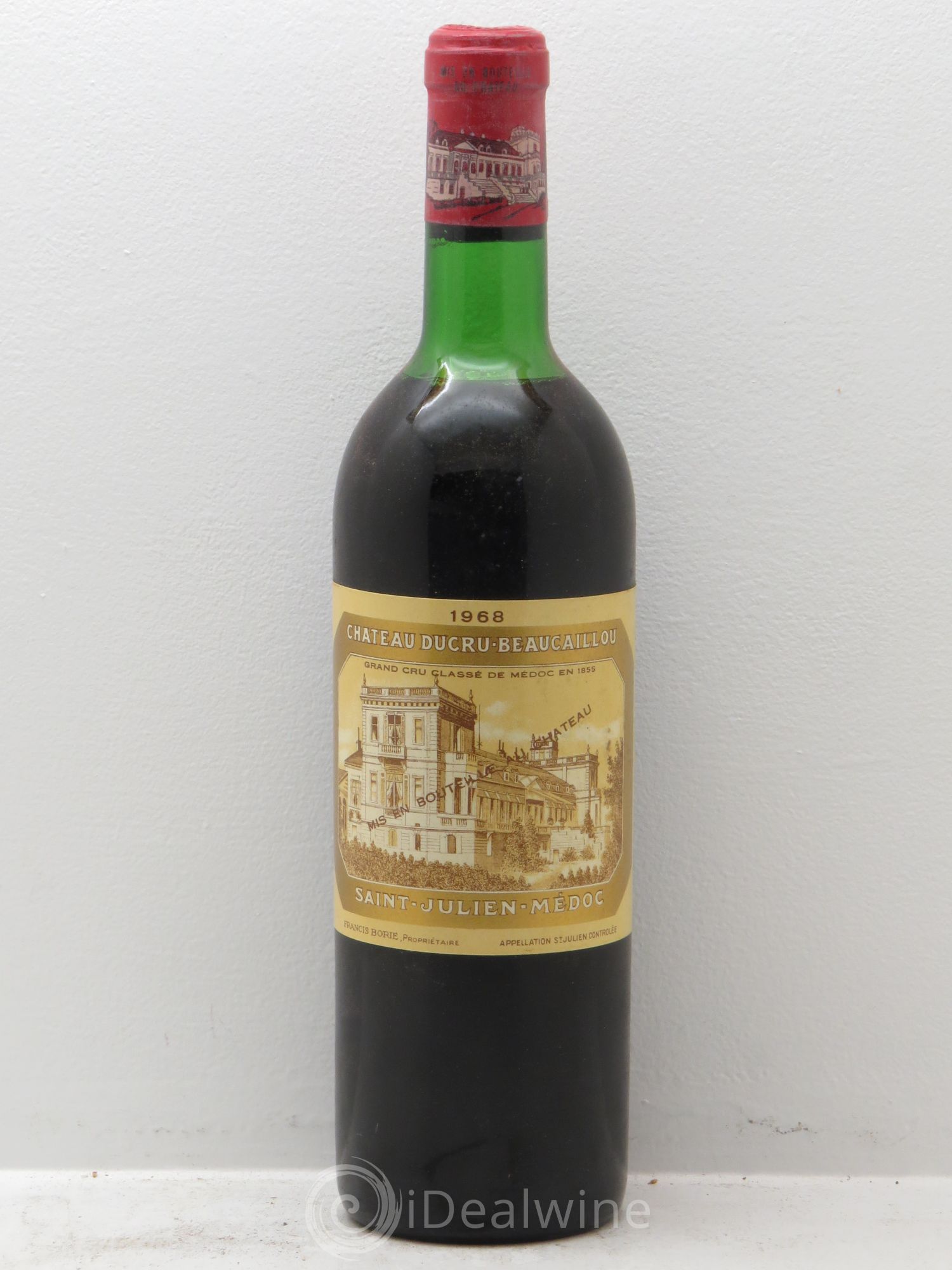 Château Ducru Beaucaillou 2ème Grand Cru Classé 1968 - Lot de 1 bouteille - 0