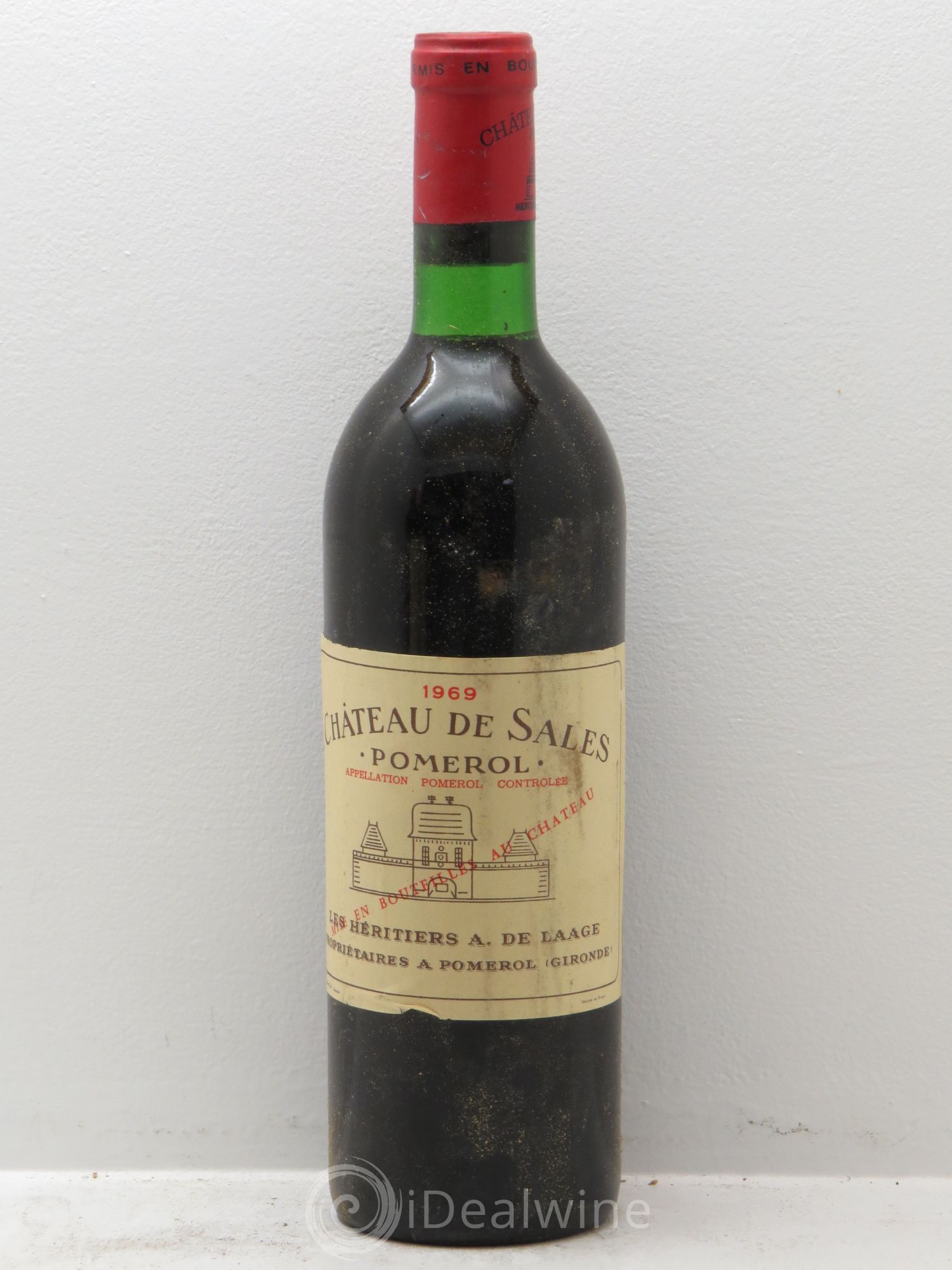 Château de Sales 1969 - Lot de 6 bouteilles - 0