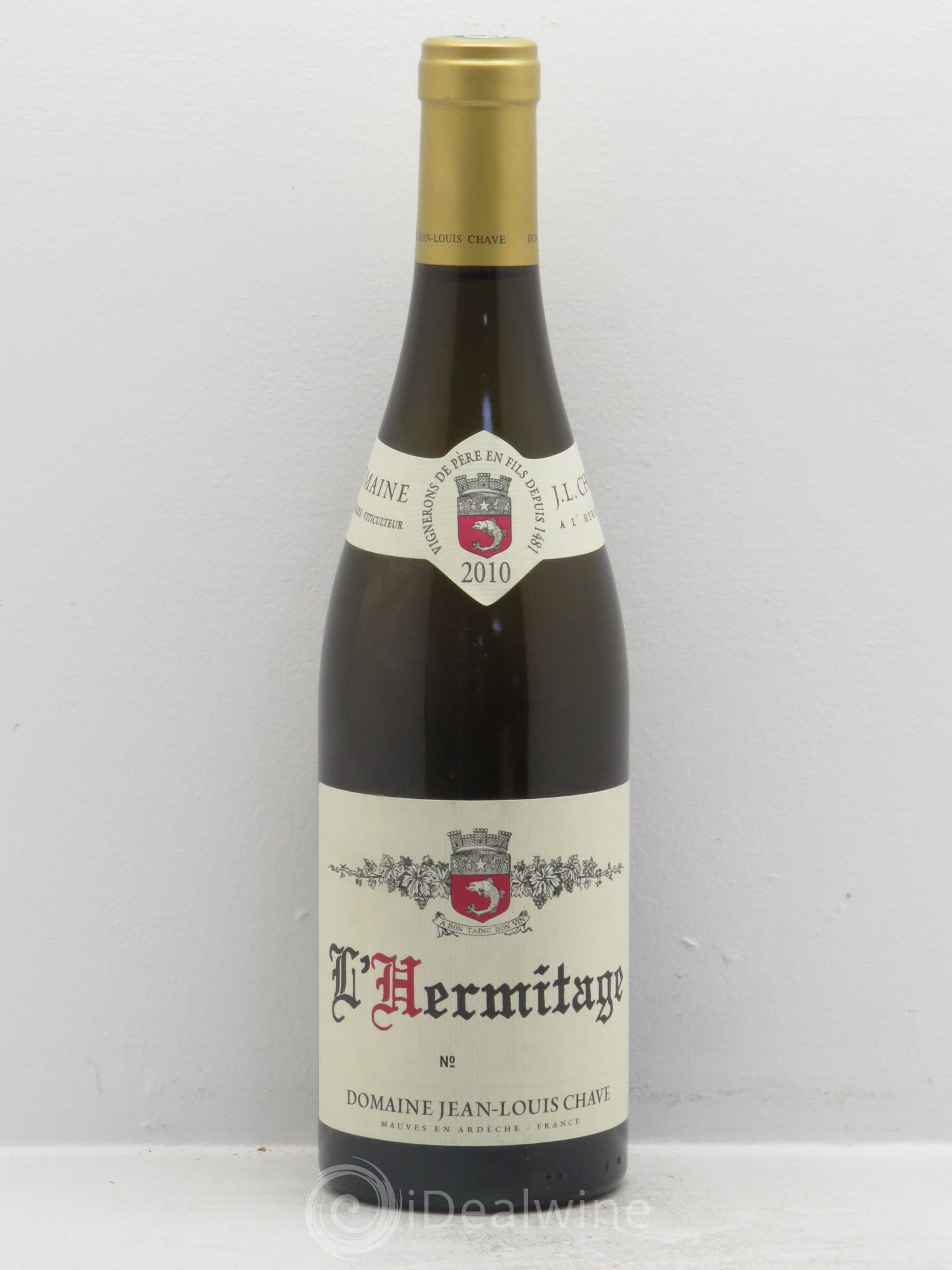 Hermitage Jean-Louis Chave 2010 - Lot de 1 bouteille - 0